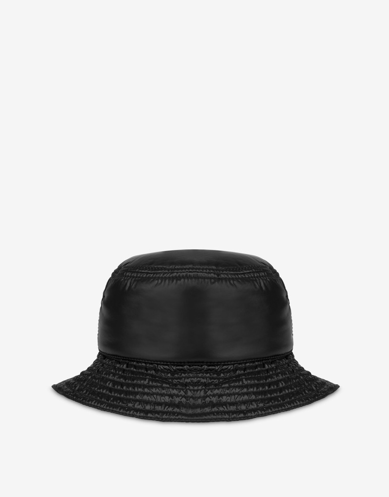 Moschino DOUBLE SMILEY® NYLON BUCKET HAT outlook