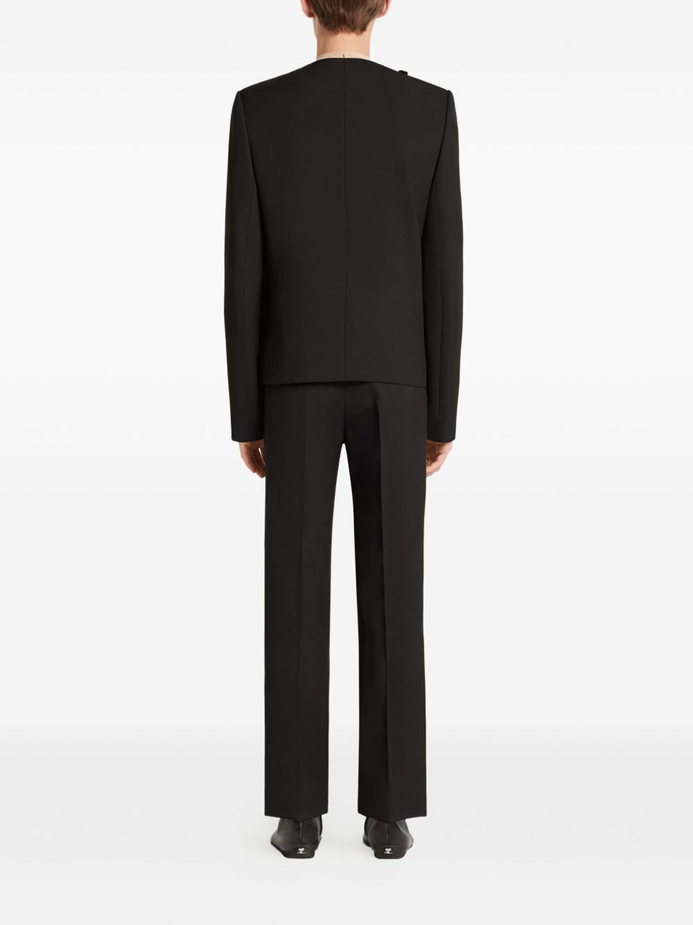 asymmetric blazer - 4