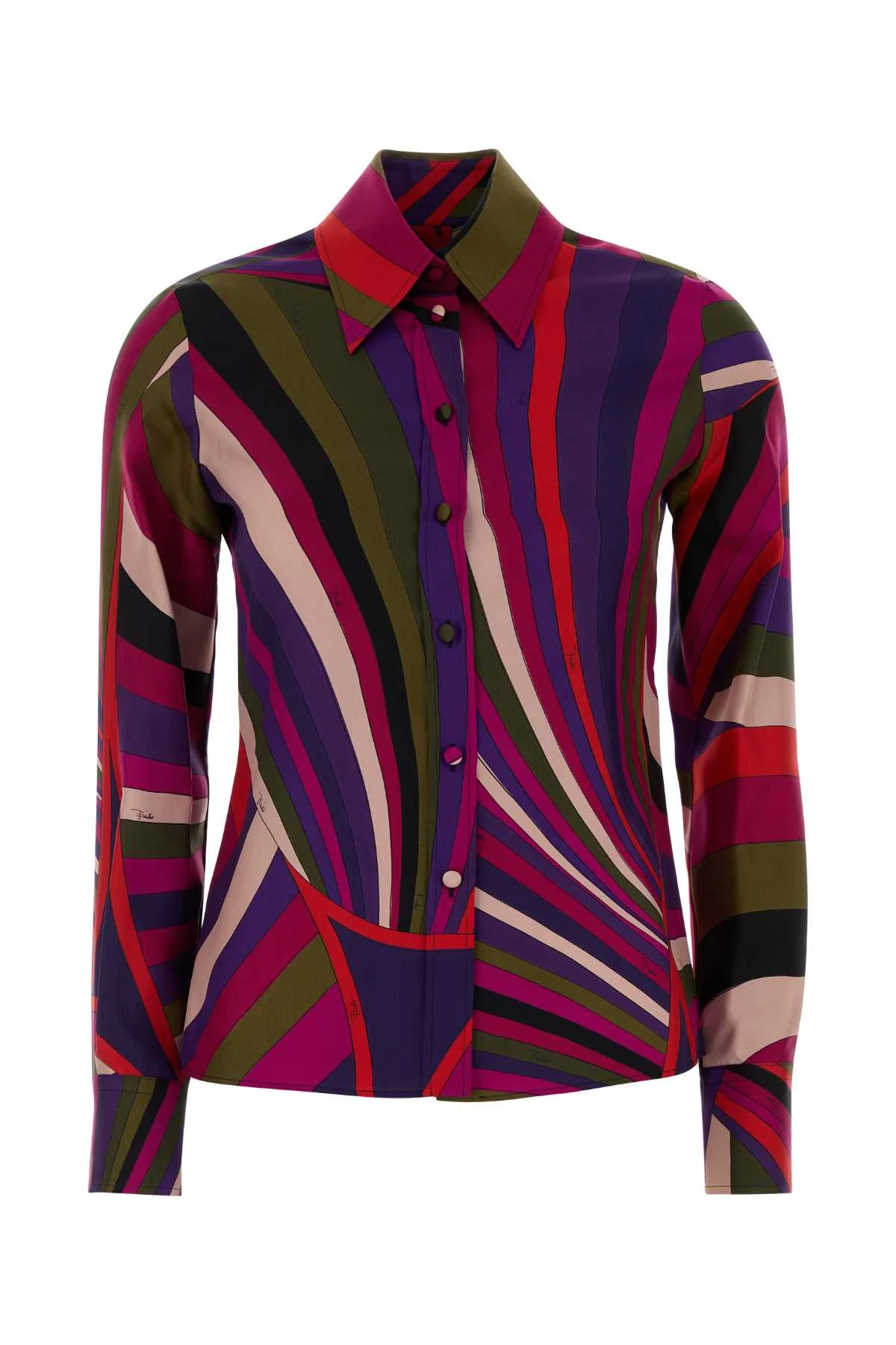 Emilio Pucci Women Printed Silk Shirt - 1