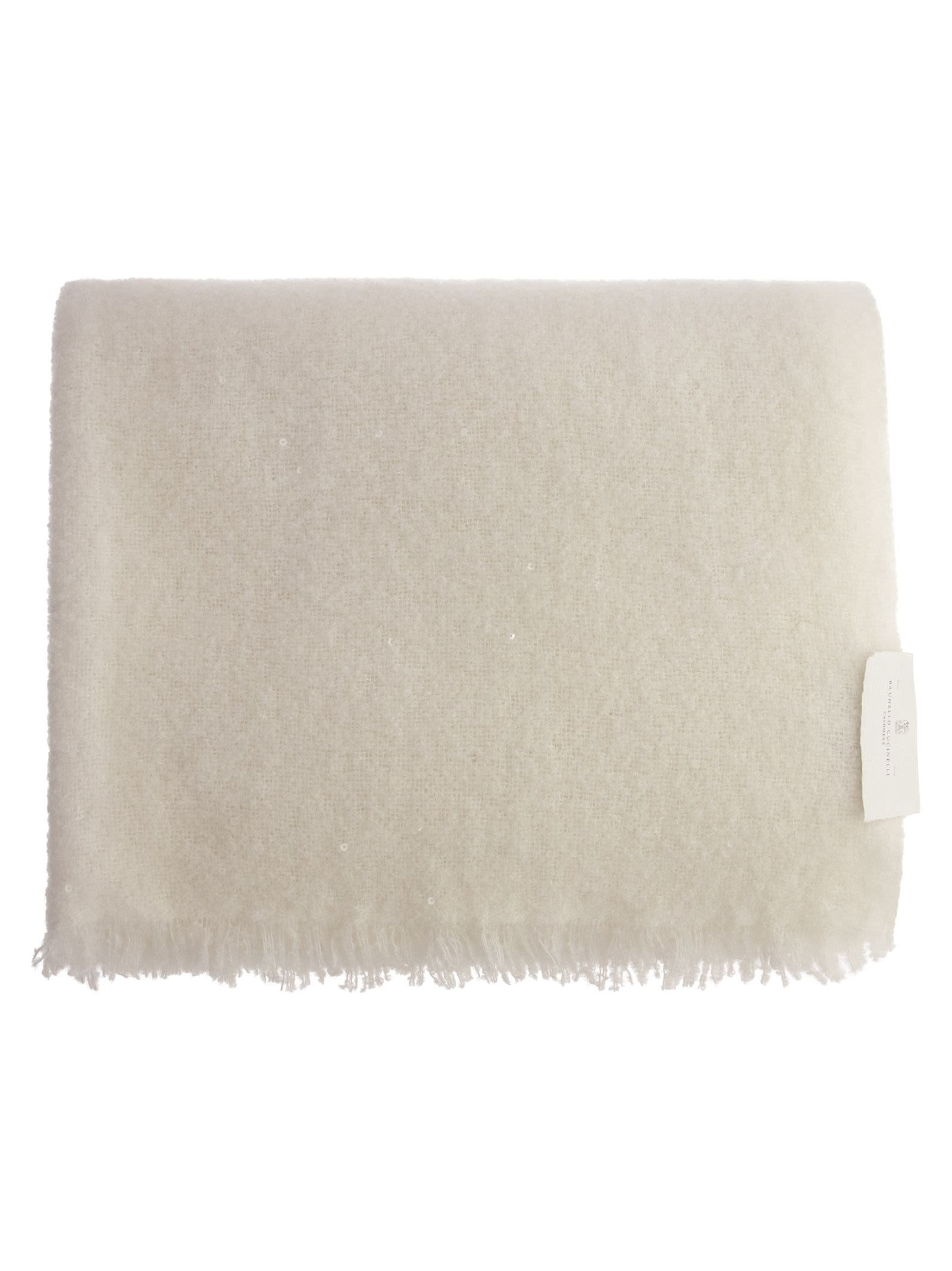 Brunello Cucinelli Women Soft Dazzling Cashmere And Silk Scarf - 2