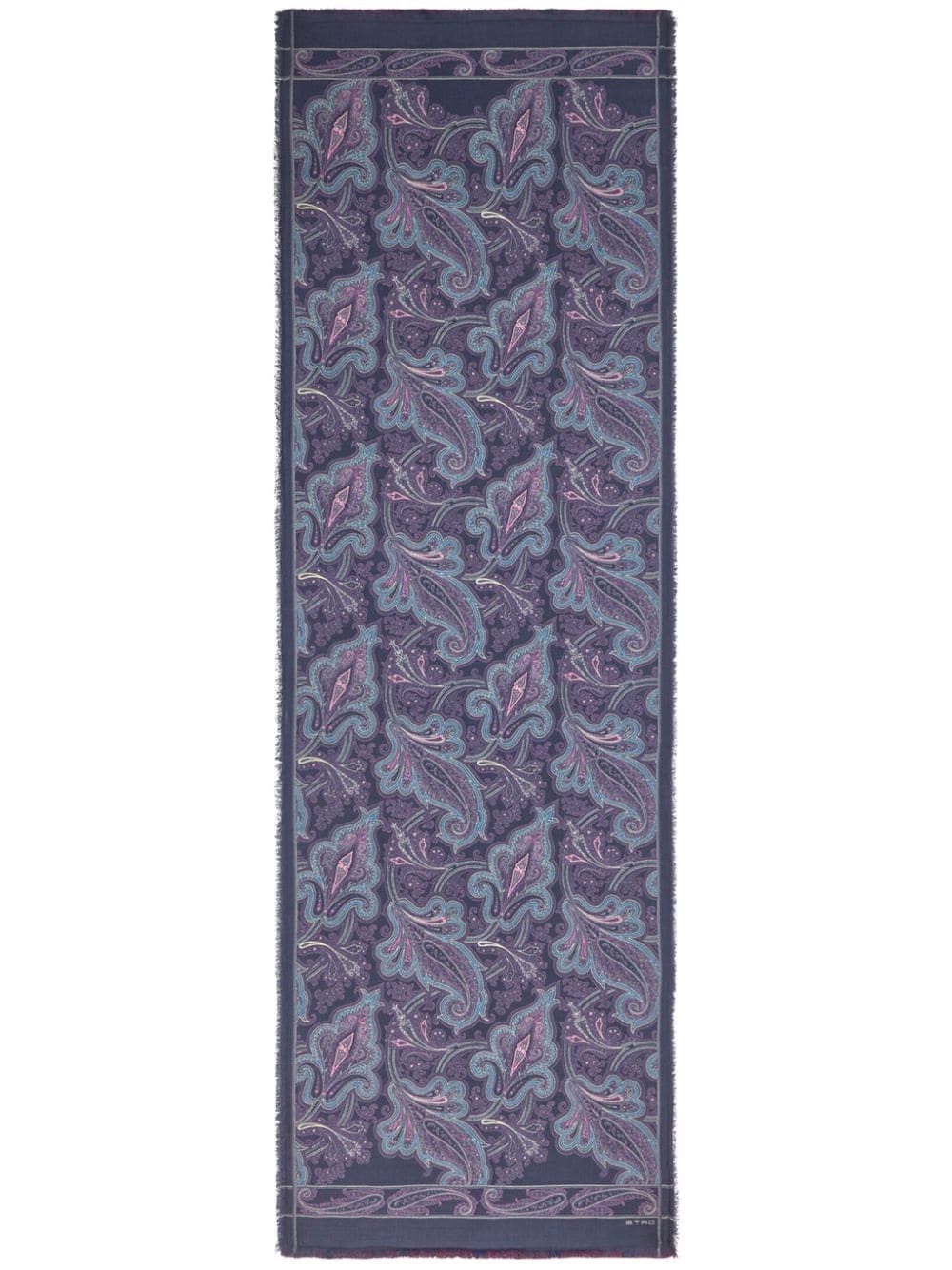 printed reversible scarf - 1