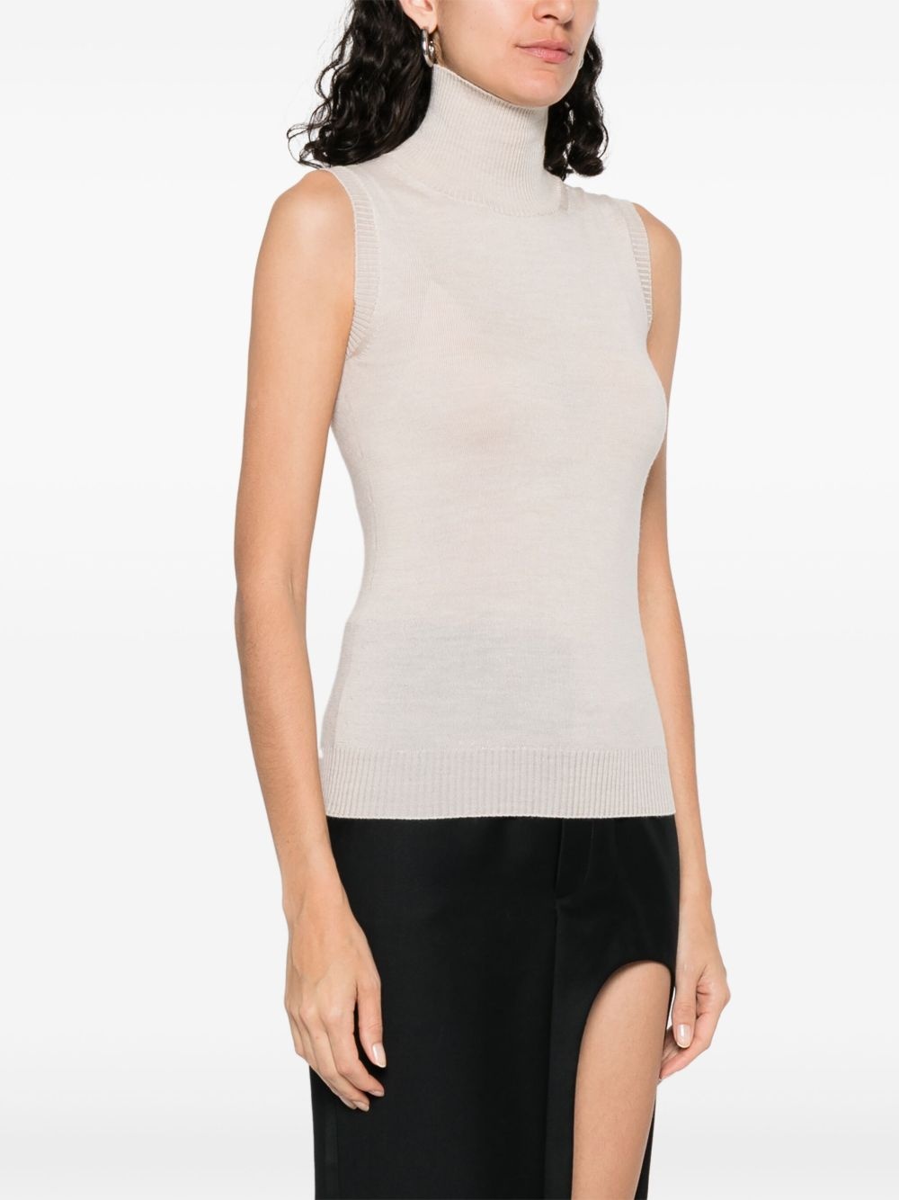 virgin wool tank top - 3