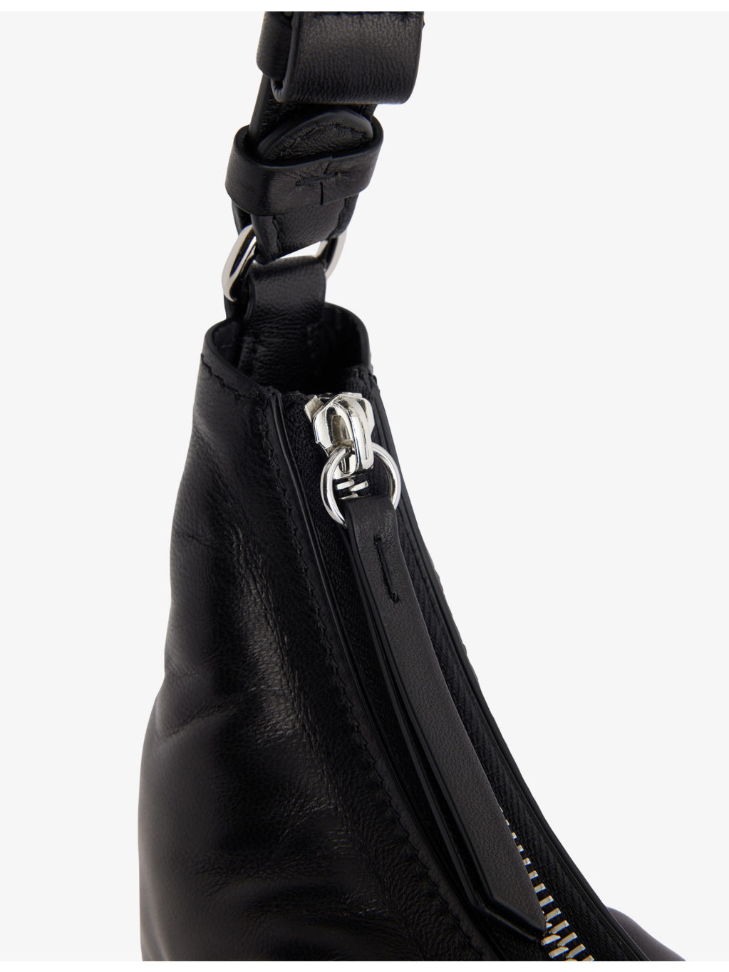 Glam Slam Hobo Small Leather Shoulder Bag - 6