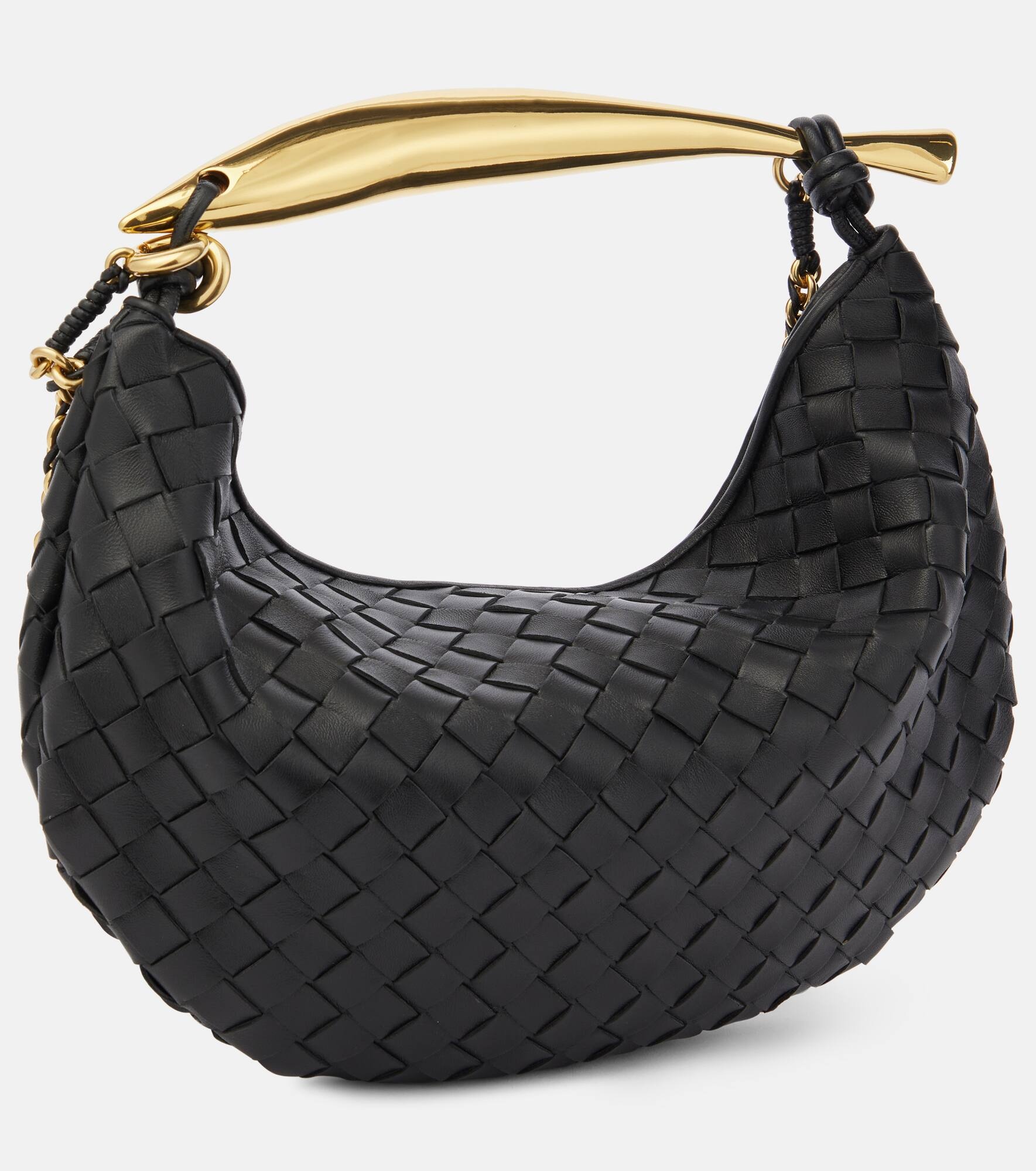Sardine Small leather shoulder bag - 4