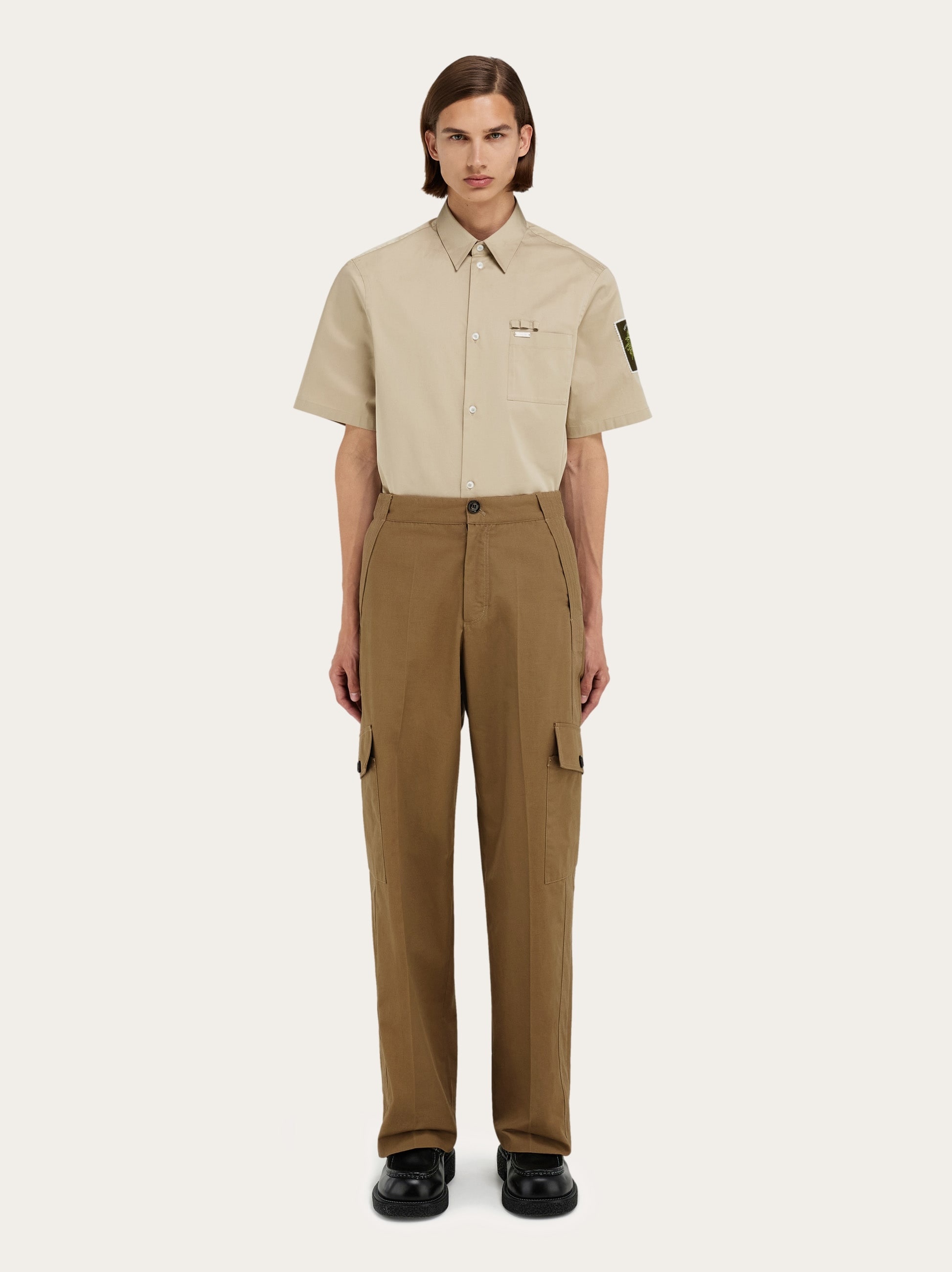Canvas cargo pants - 8