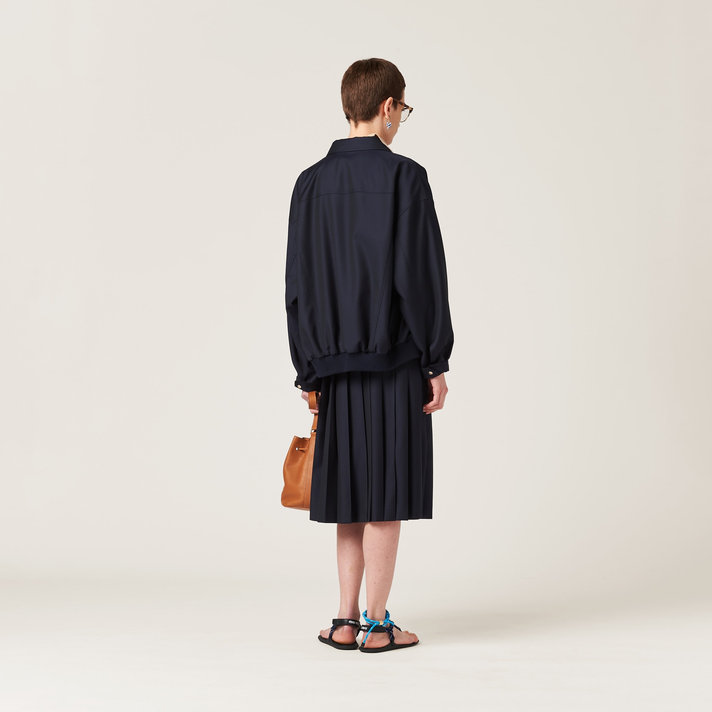 Pleated Batavia skirt - 3