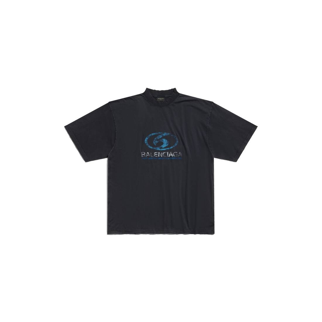 Surfer T-shirt Medium Fit in Black/blue - 1