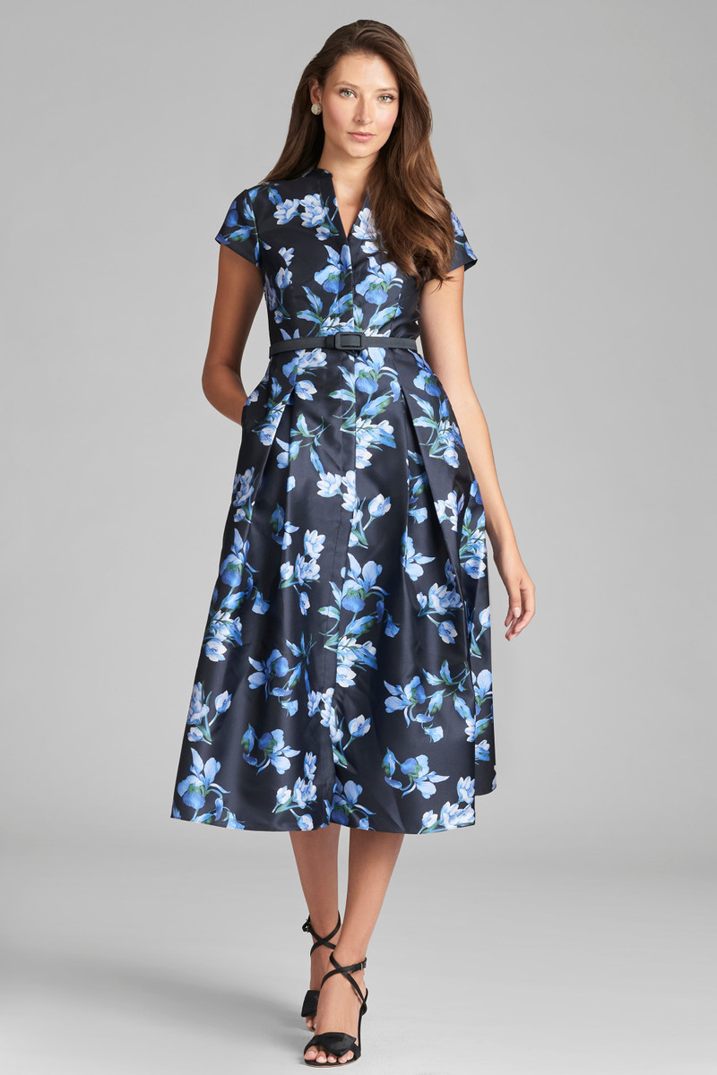 Martine Dress - Poseidon Venetian Petal 1