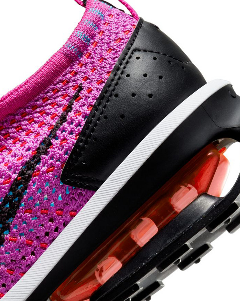 Women's Air Max Flyknit Racer Next Nature Fuchsia Dream/Black/Baltic Blue - 5