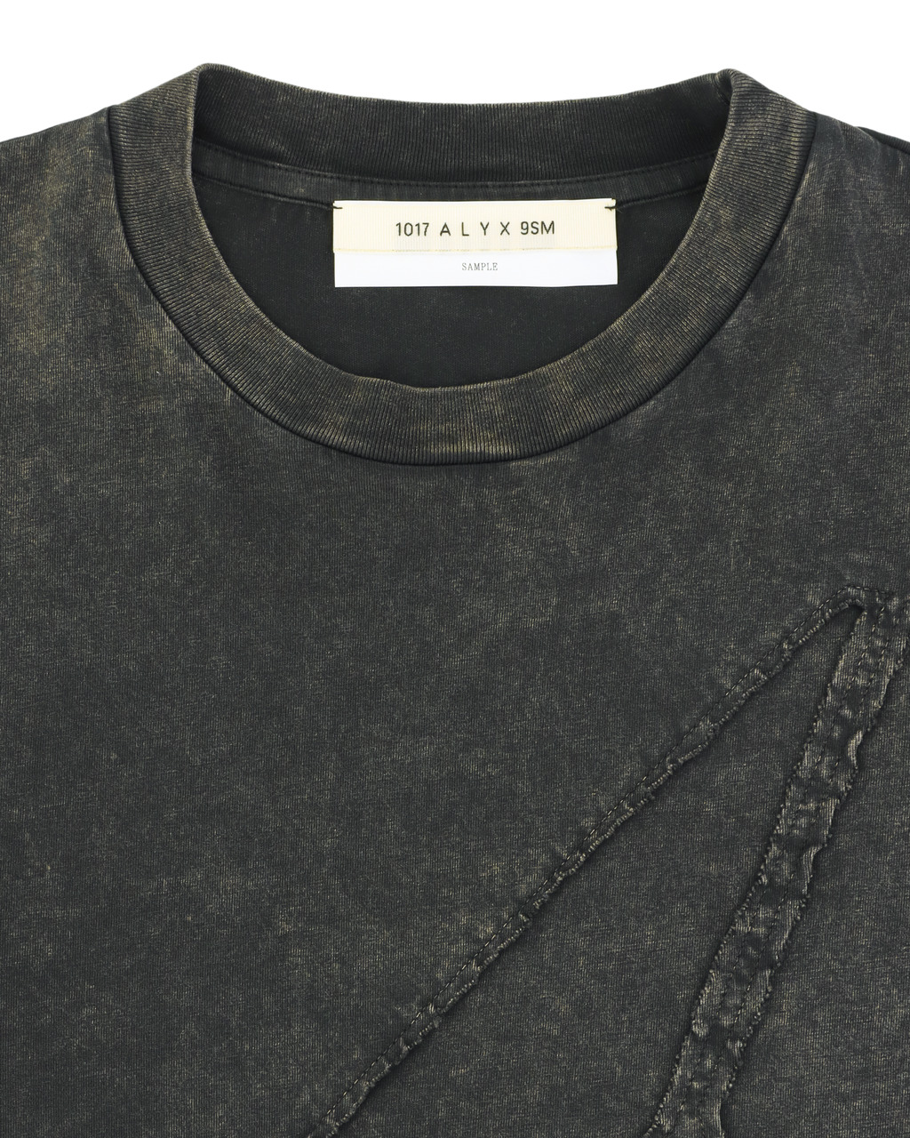 INTARSIA APPLIQUE LOGO T-SHIRT - 6