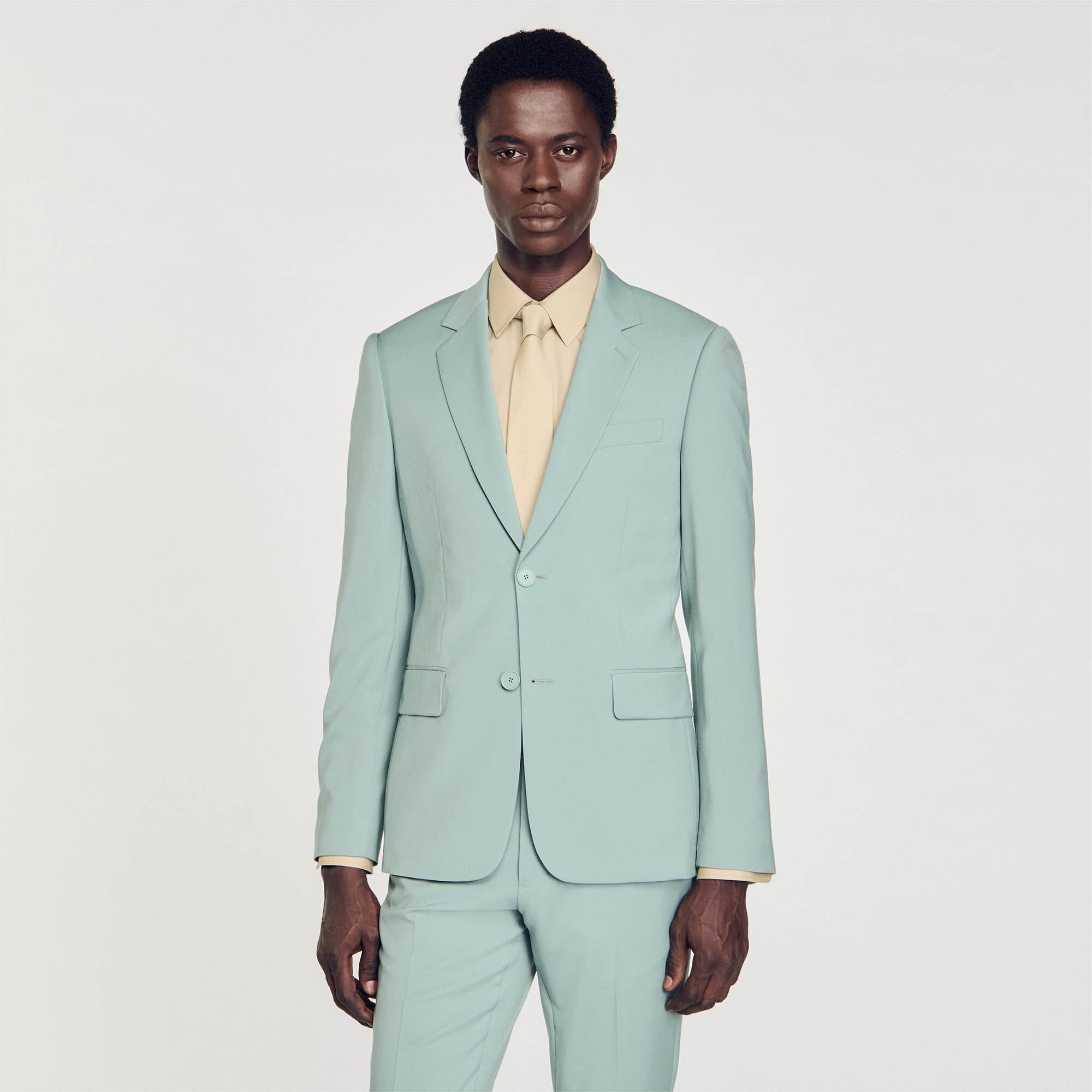 WOOL SUIT JACKET - 5