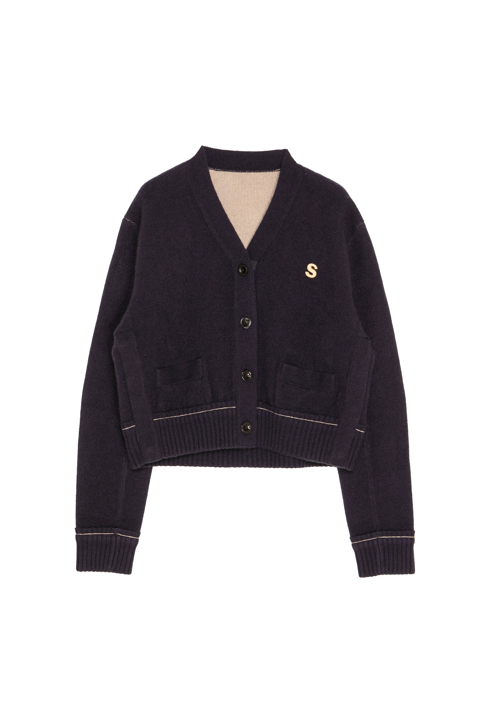 【Online Exclusive】s Cashmere Knit Cardigan - 1