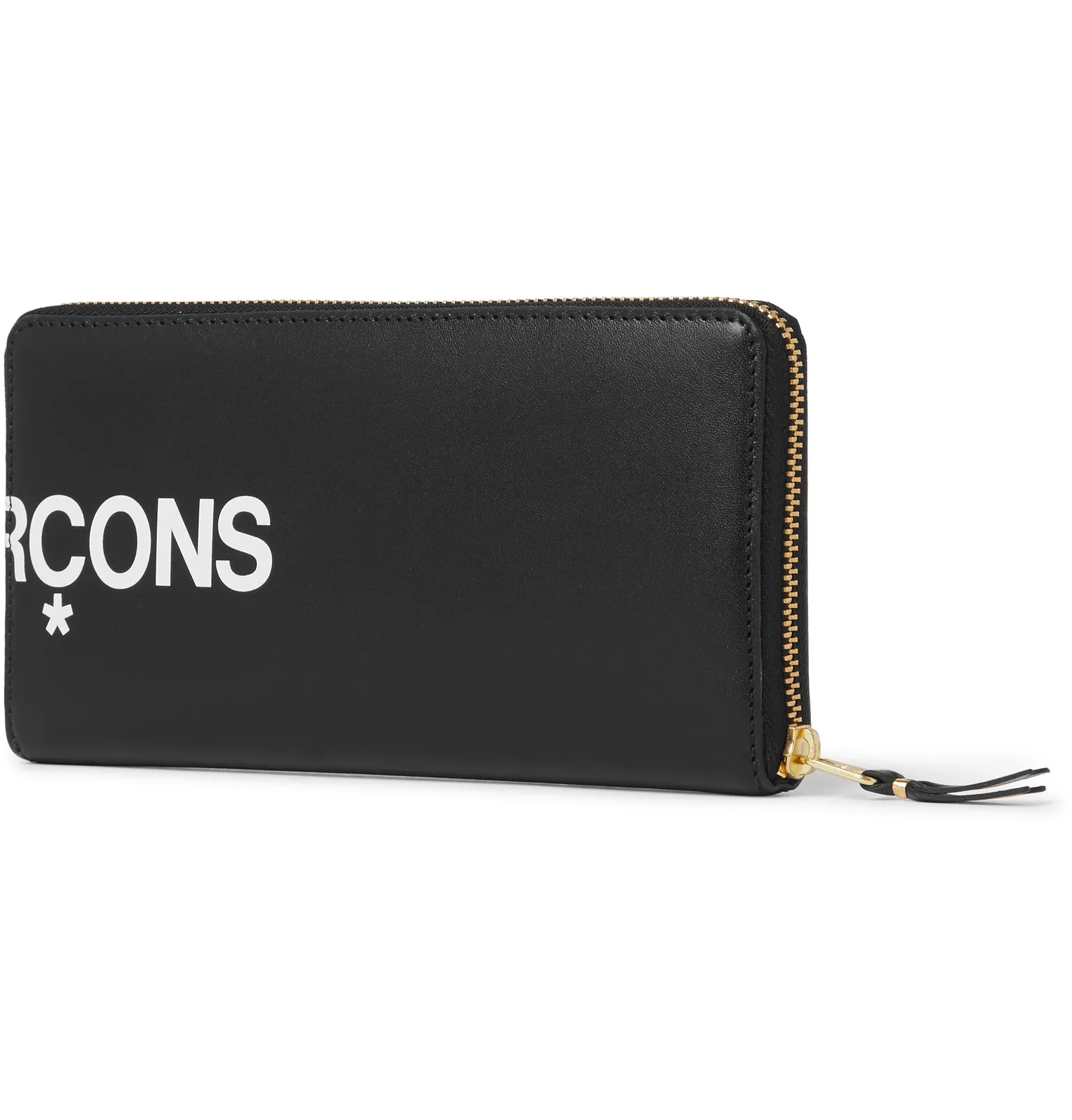 Logo-Print Leather Zip-Around Wallet - 3