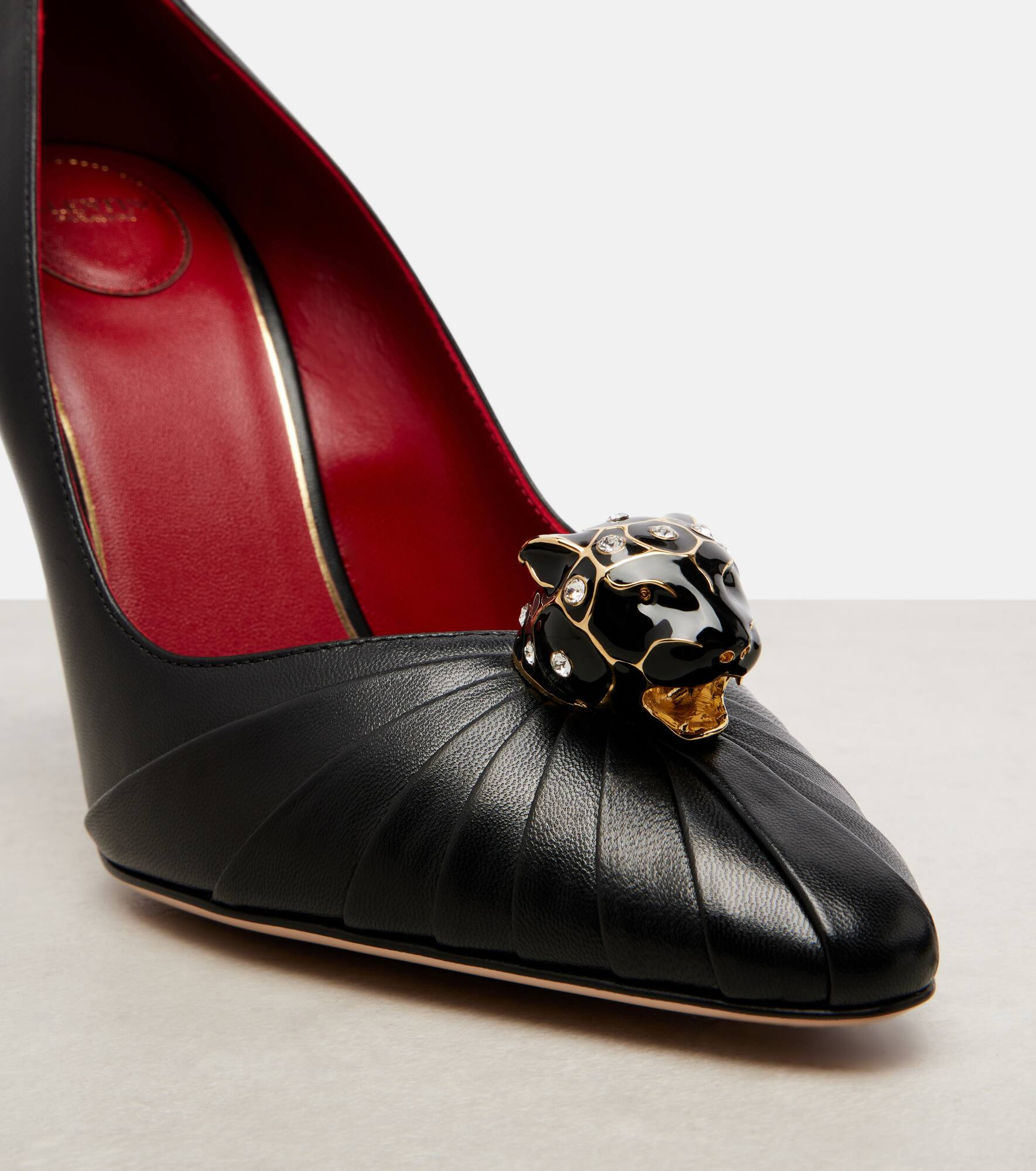 Pas De Chat 105 leather pumps - 5
