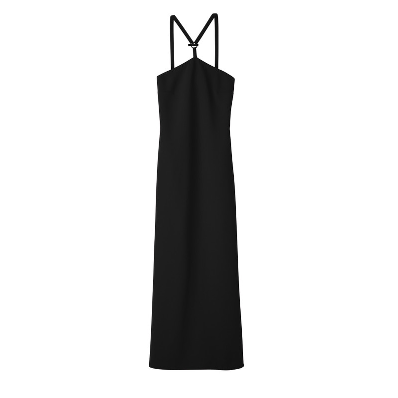 Long dress Black - Crepe 1