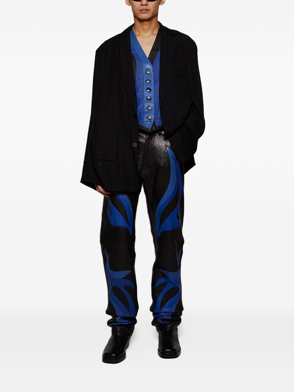 leather trousers - 2