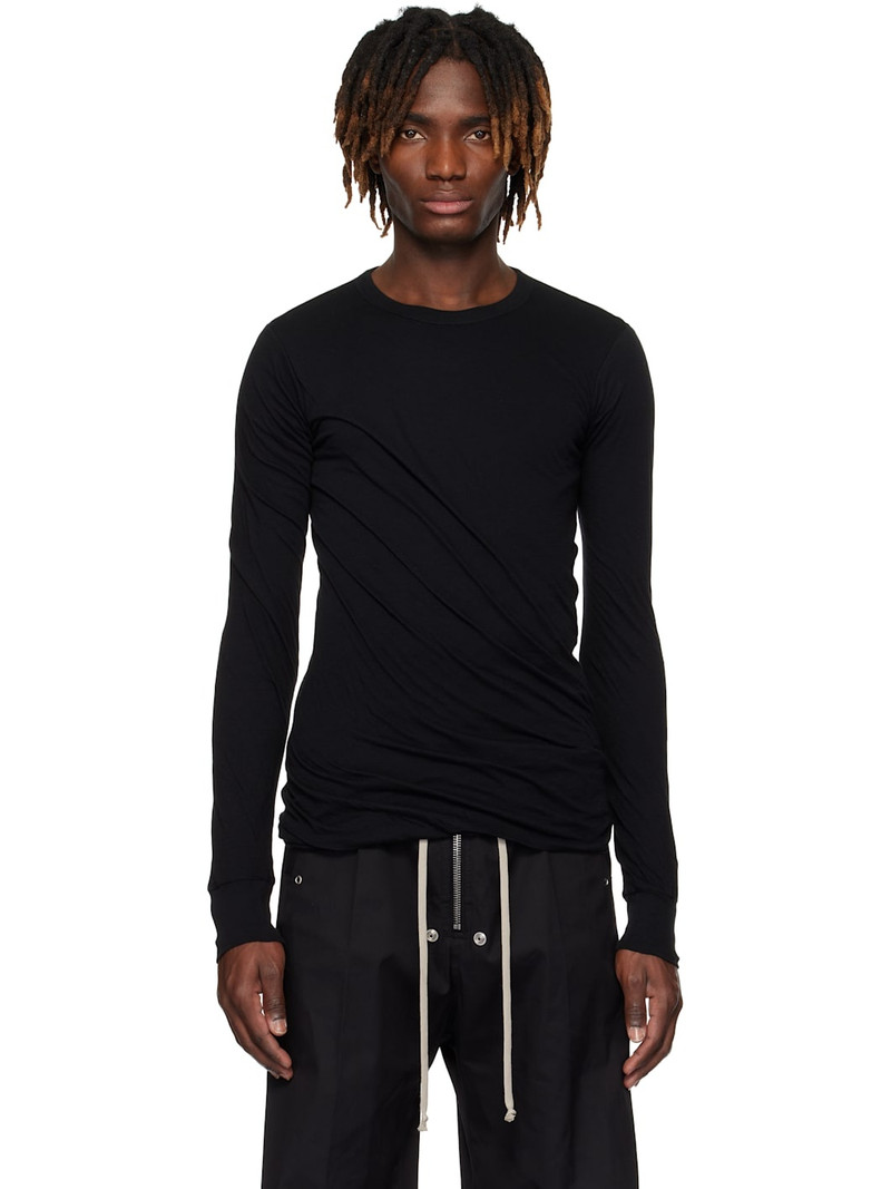 Black Hollywood Double LS T-shirt 1