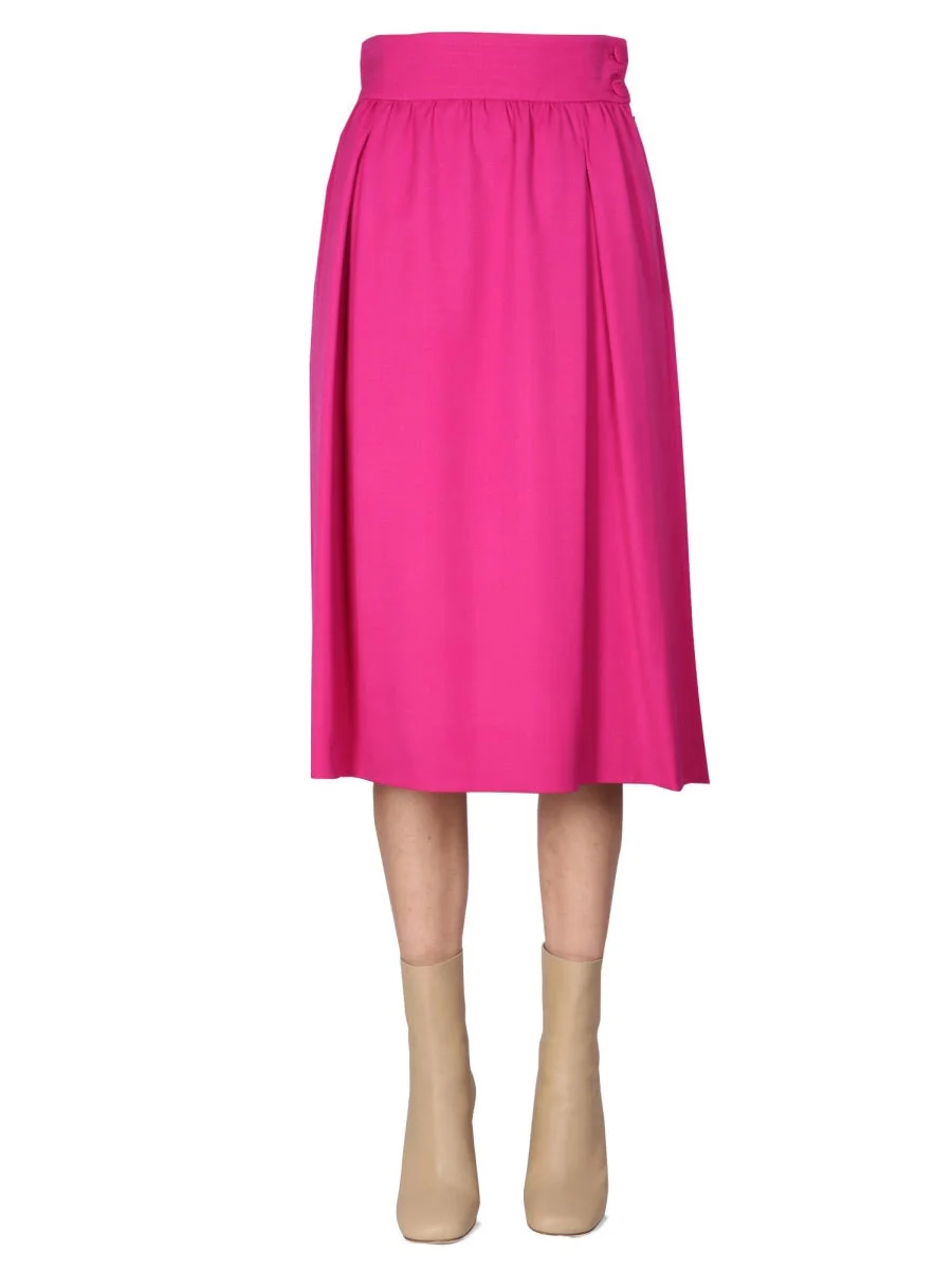 Moschino Women Flared Midi Skirt - 1