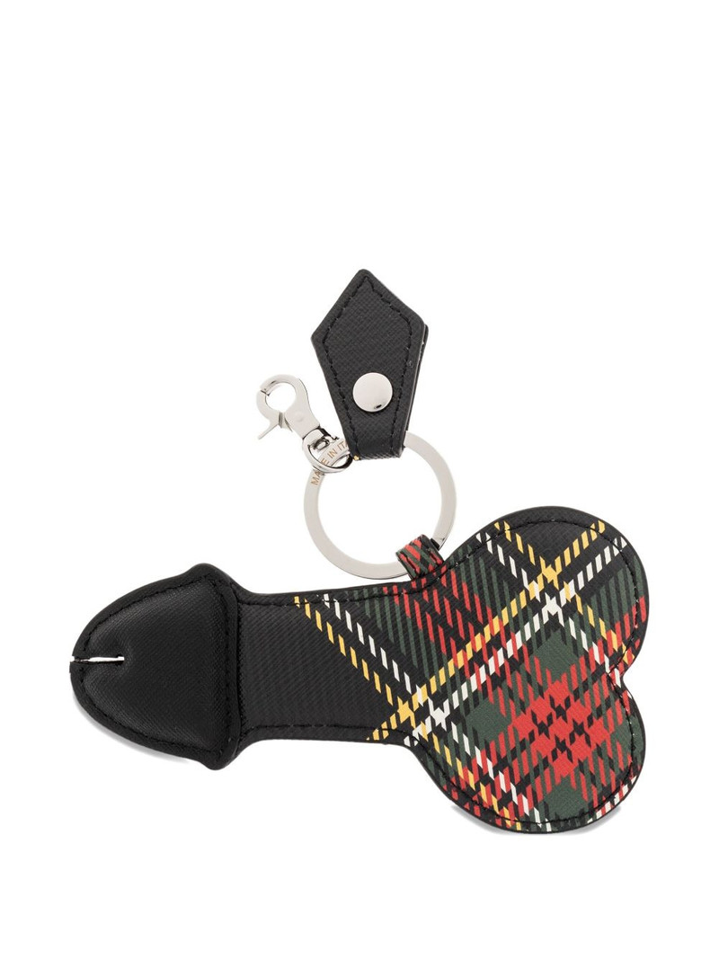 Vivienne Westwood tartan-check keyring outlook