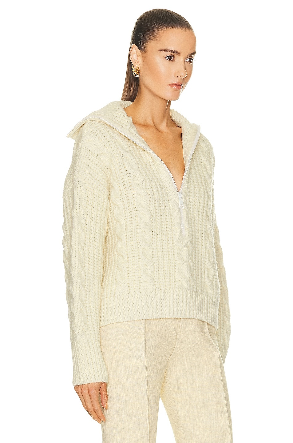 Cable Knit Sweater - 2