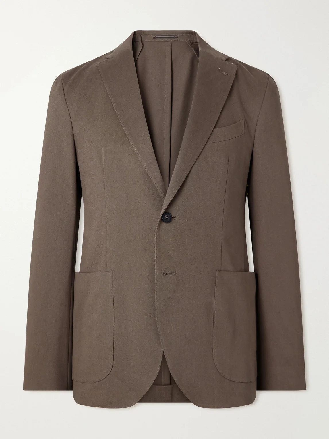 Stretch-Cotton Gabardine Suit Jacket - 1
