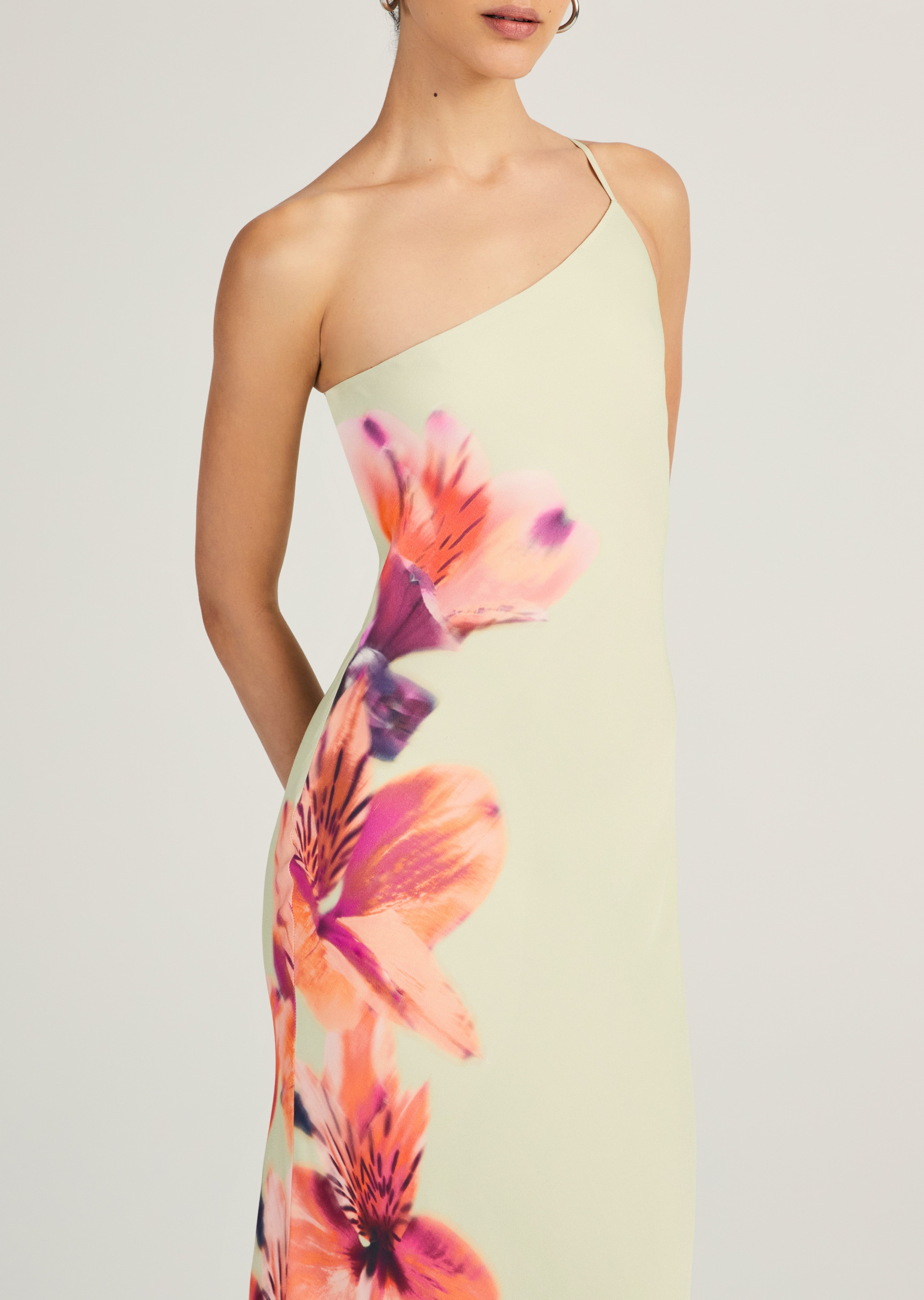 MILOU ONE SHOULDER GOWN - 3