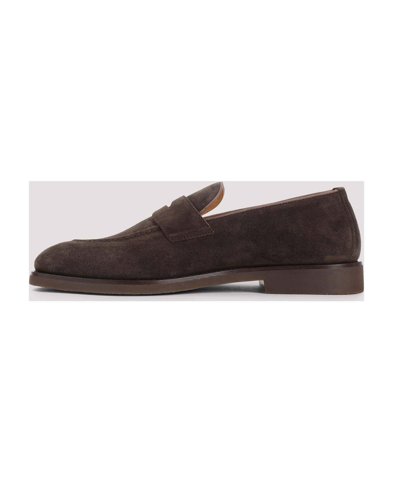 Suede Leather Loafers - 4