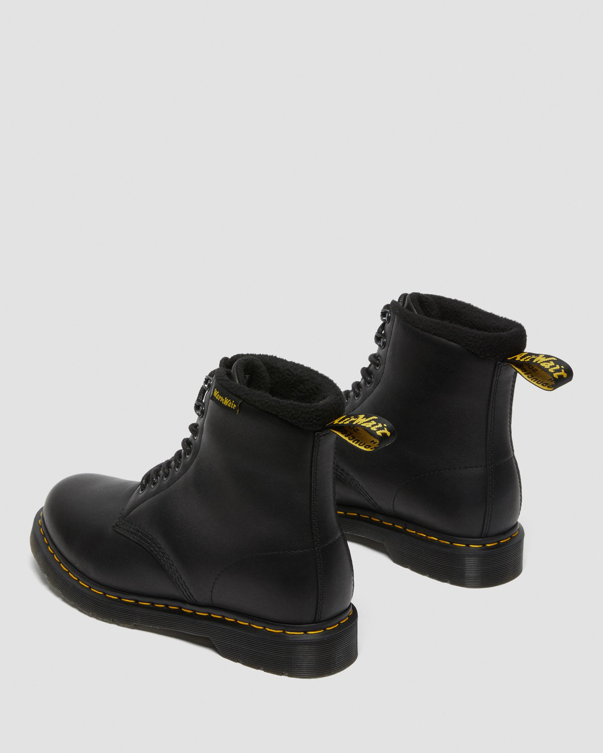 1460 Warmwair Leather Lace Up Boots - 9
