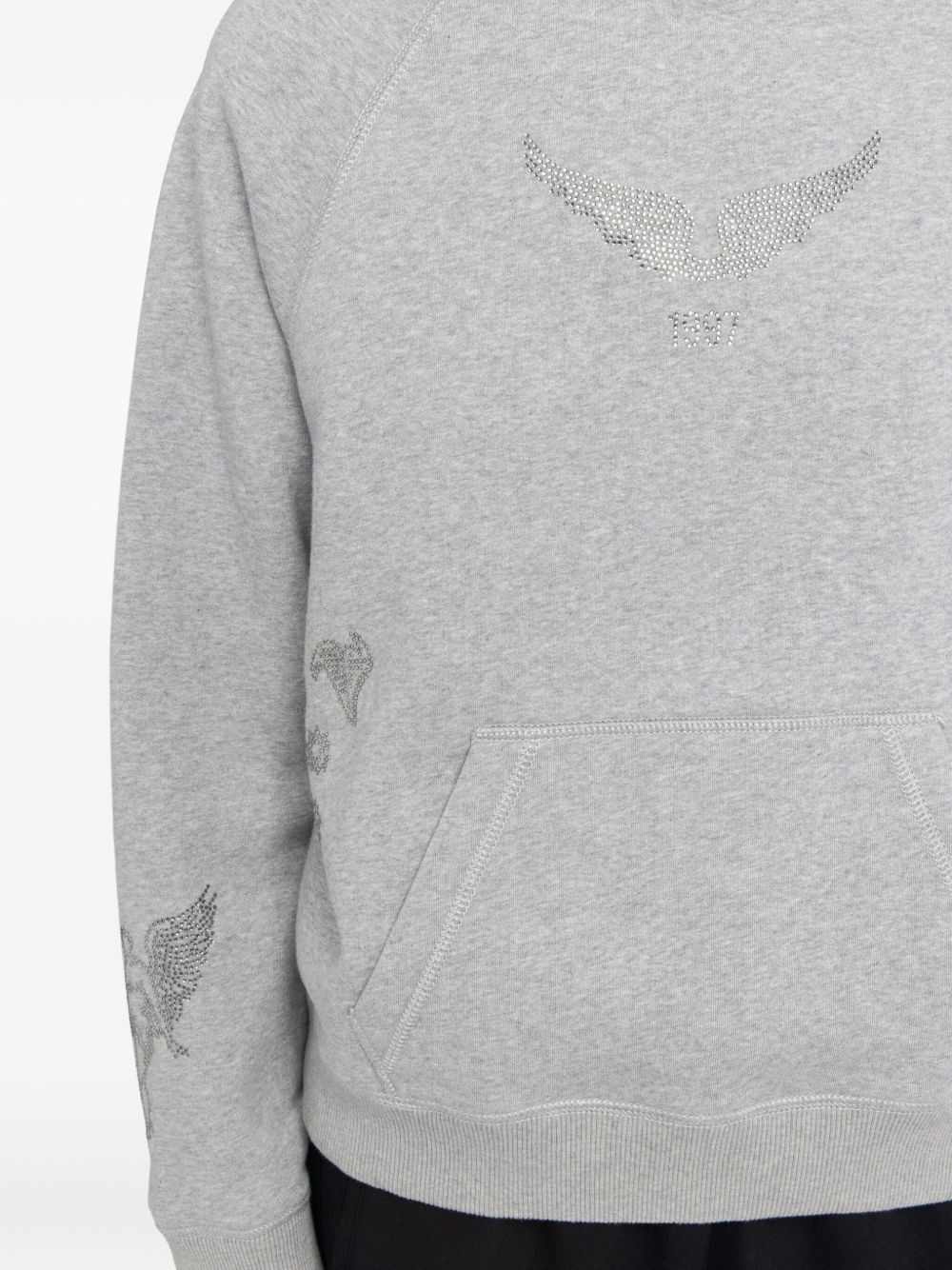 Georgy crystal-embellished hoodie - 5