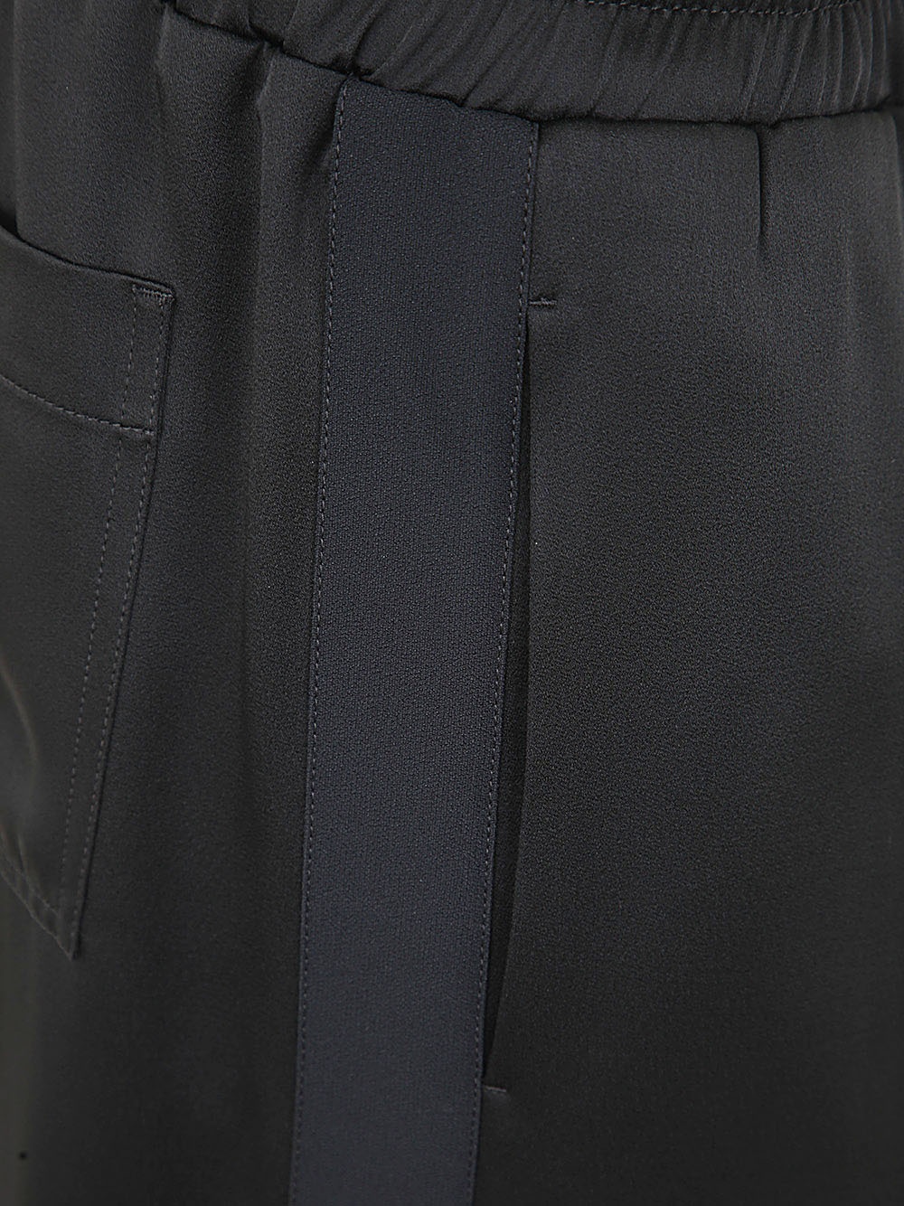 Jil Sander Women Relaxed Fit Jogging Pant With Tuxedo Band - 3