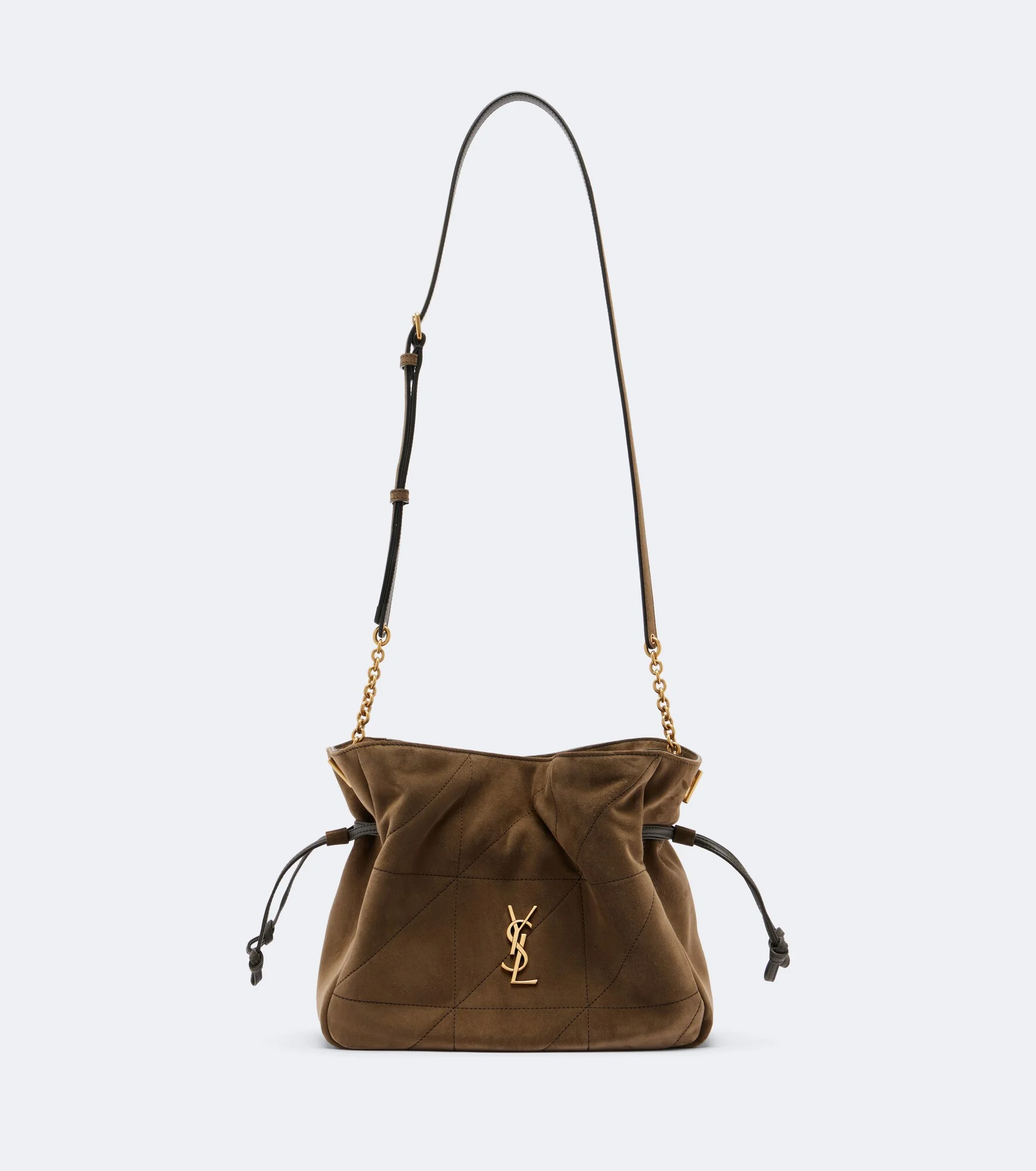 Jamie suede shoulder bag - 1
