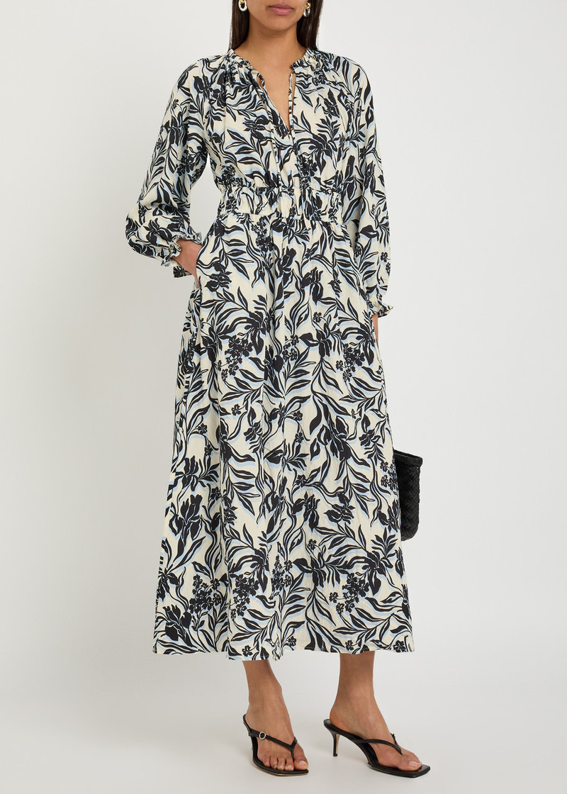 Rails Matia Floral-print Woven Midi Dress 4