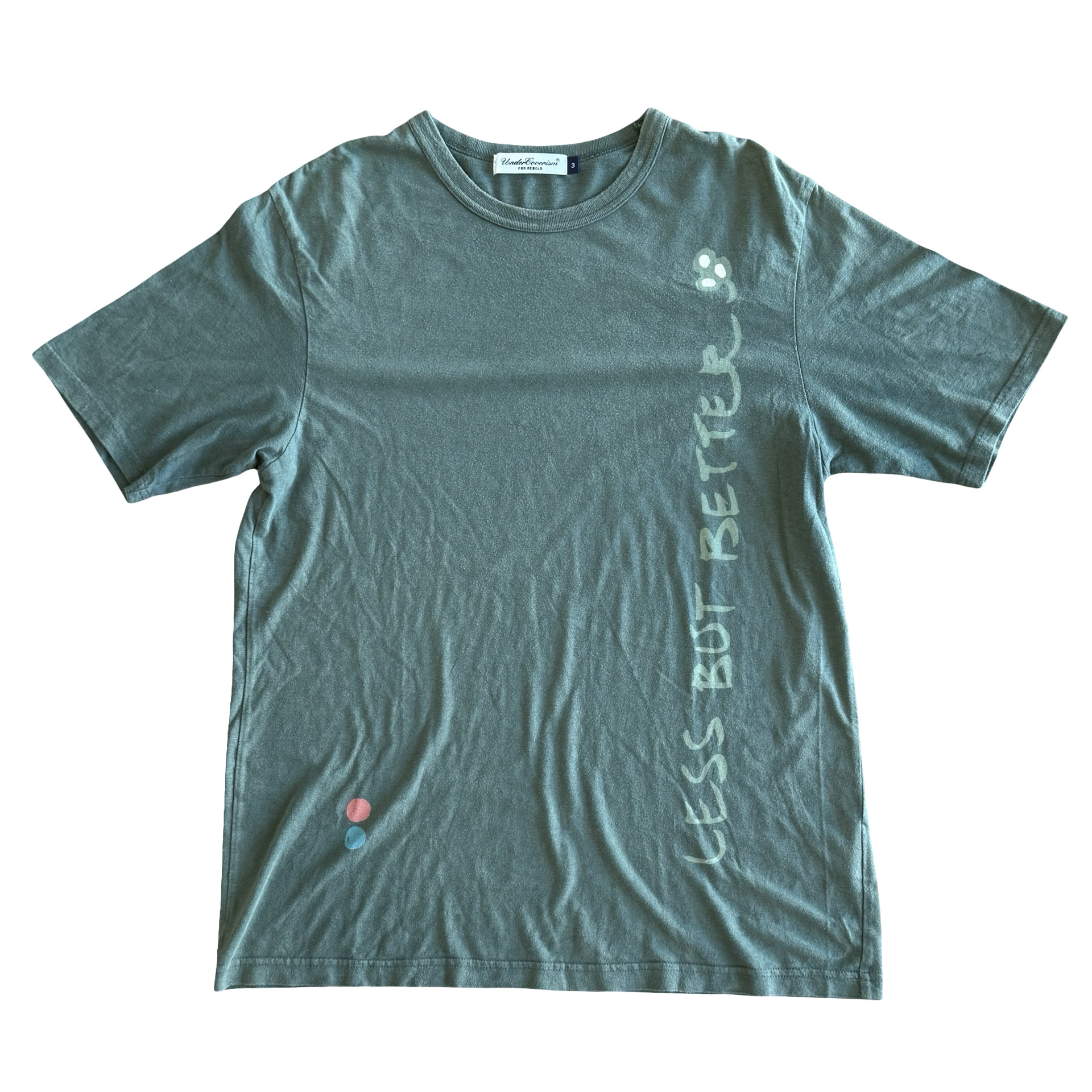 Final Blow - Undercover ‘Less But Better’ T-shirt SS10 Sz 3 - 1