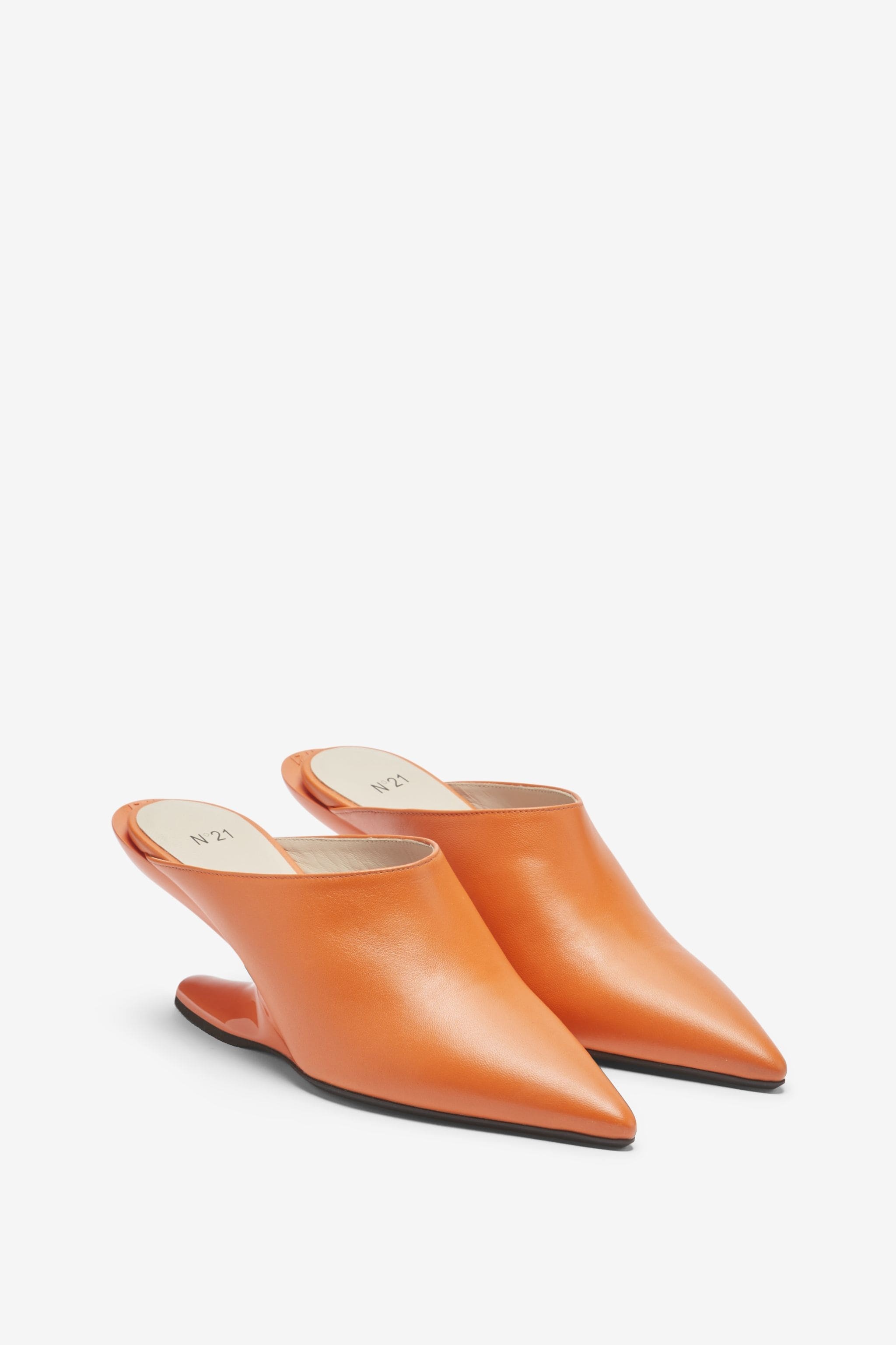 SABOT LEATHER MULES - 2