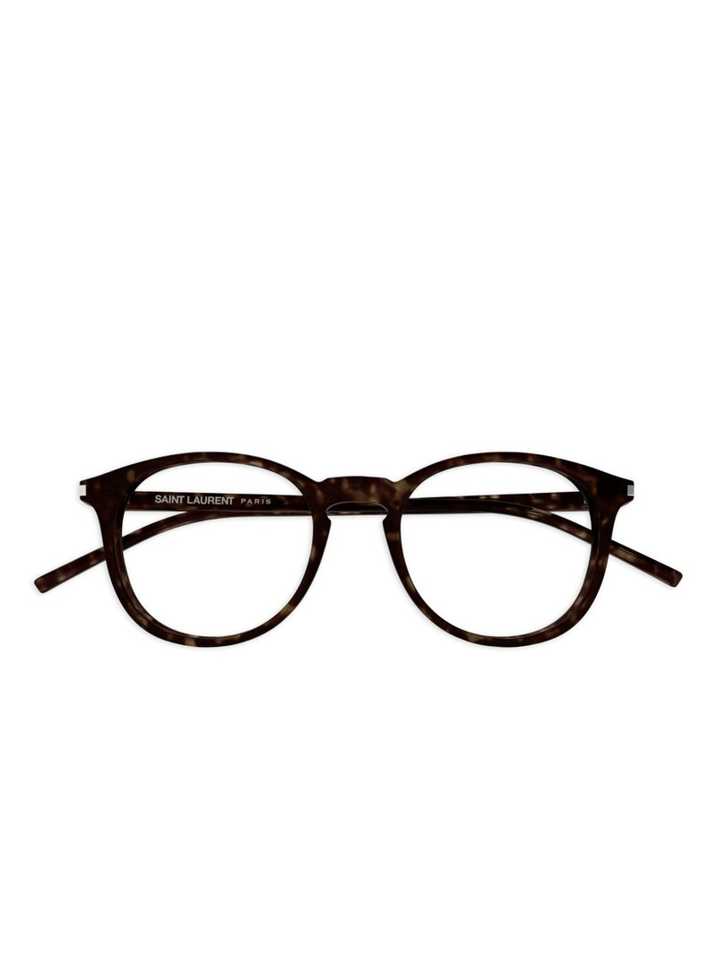 tortoiseshell round-frame glasses 1