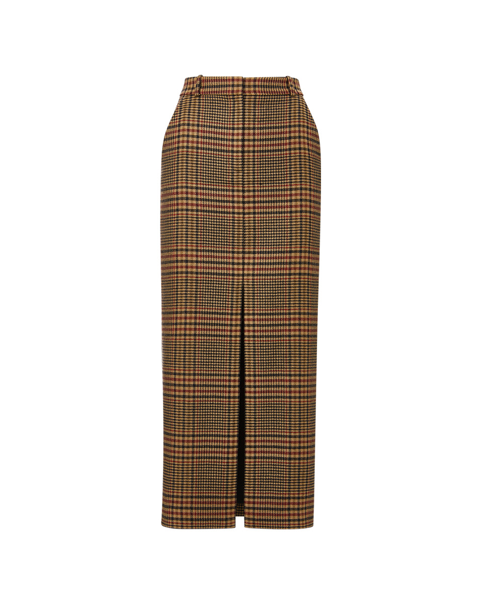 MAXINE PLAID SKIRT - 1