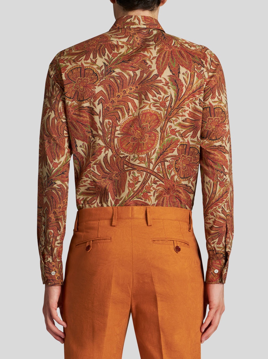 SHIRT WITH FOLIAGE PATTERN - 4