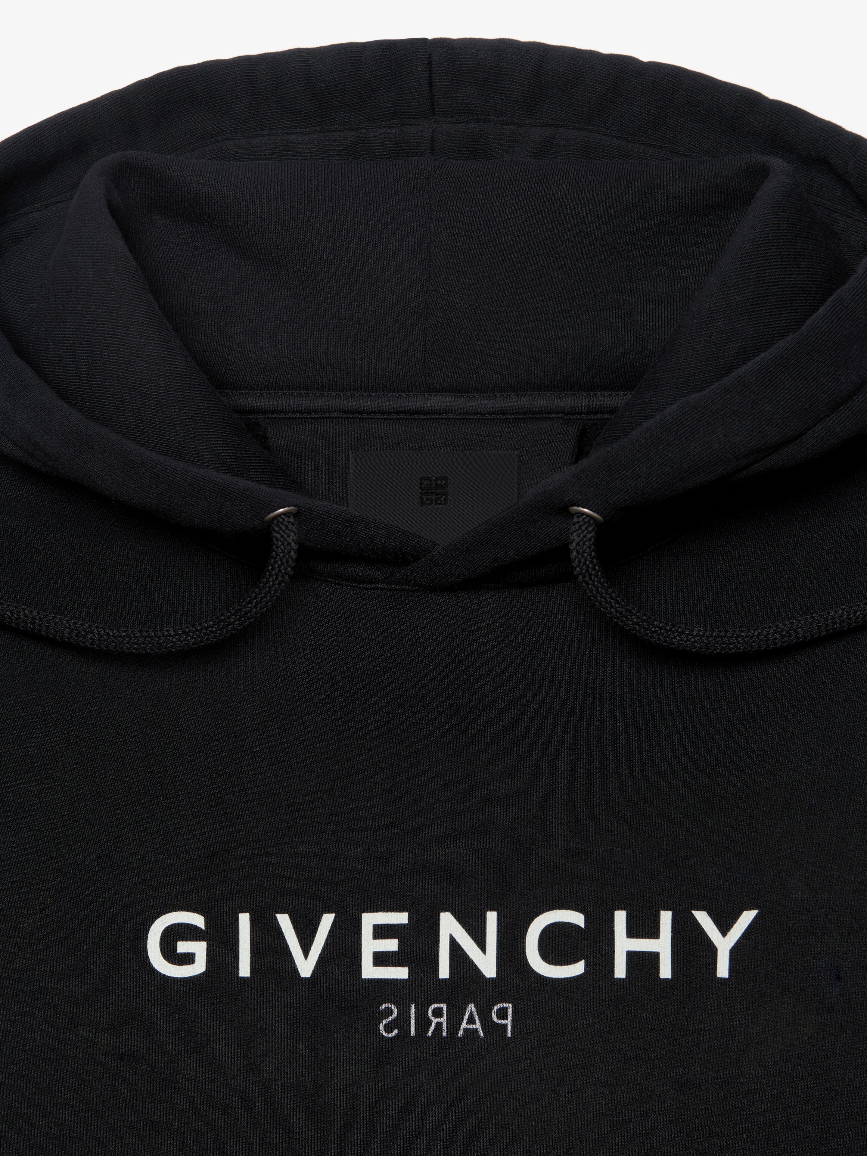 GIVENCHY REVERSE OVERSIZED HOODIE IN FLEECE - 6