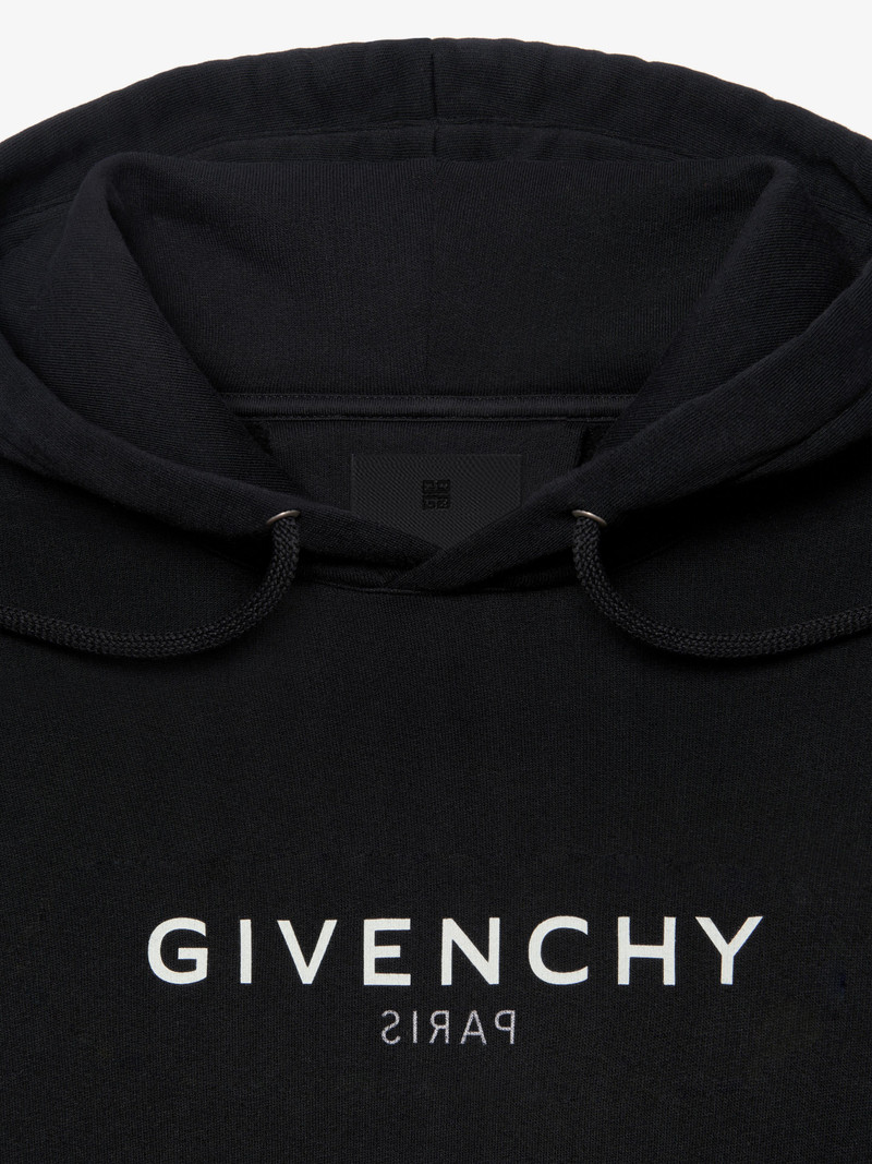 GIVENCHY REVERSE OVERSIZED HOODIE IN FLEECE 6