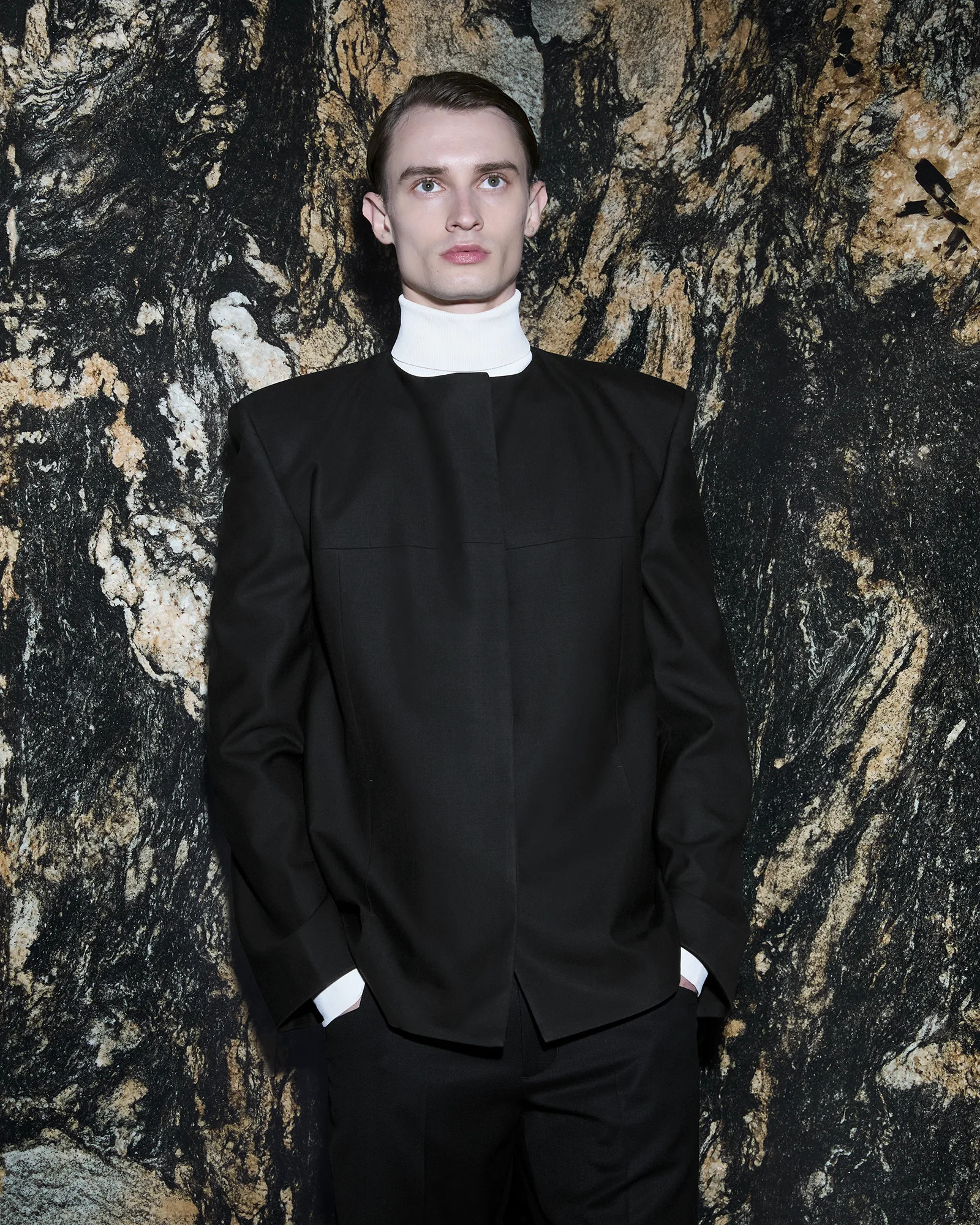OBLONG TAILORED JACKET GRAPHITE - 5