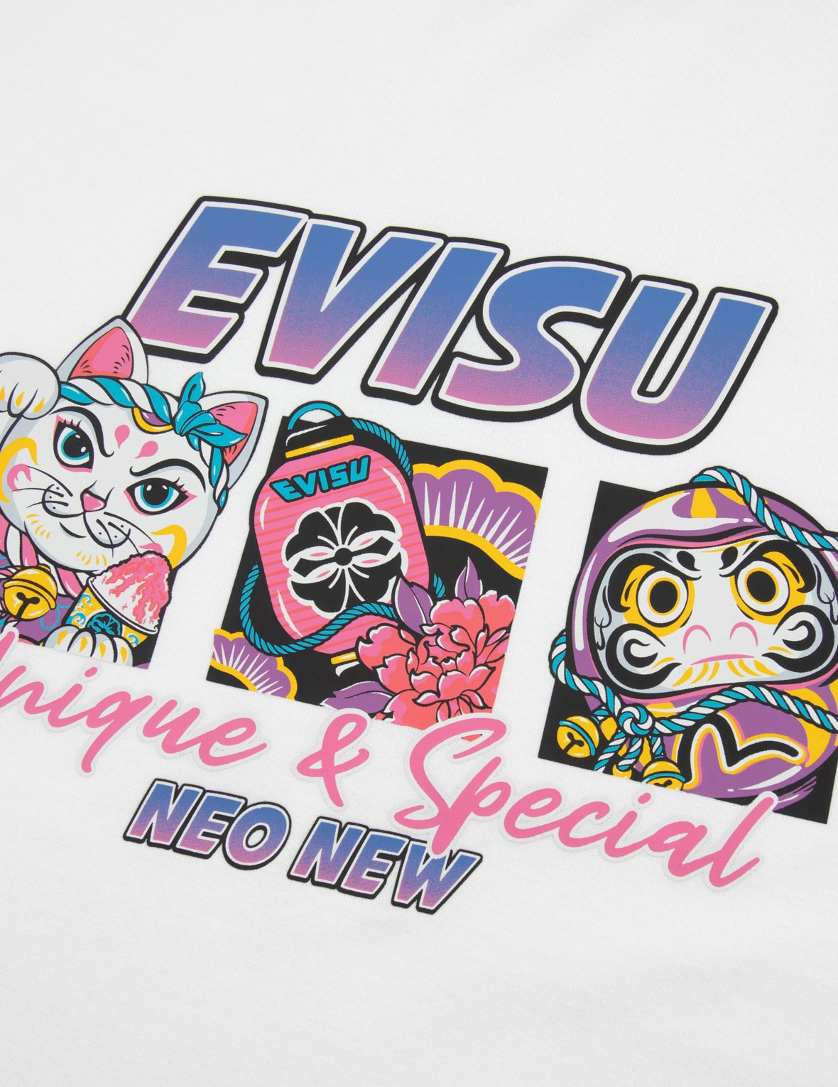 MULTIPLE PRINT OVERSIZED T-SHIRT - 8