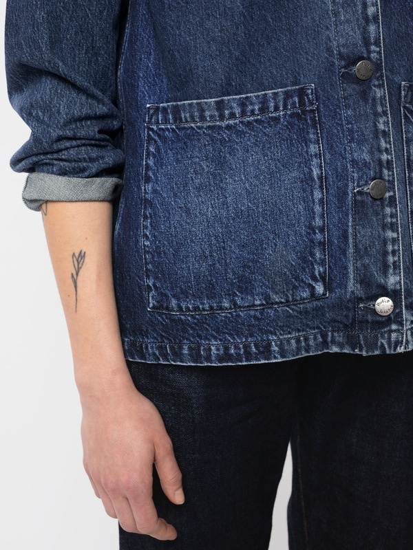 Nina Worker Jacket Denim - 8