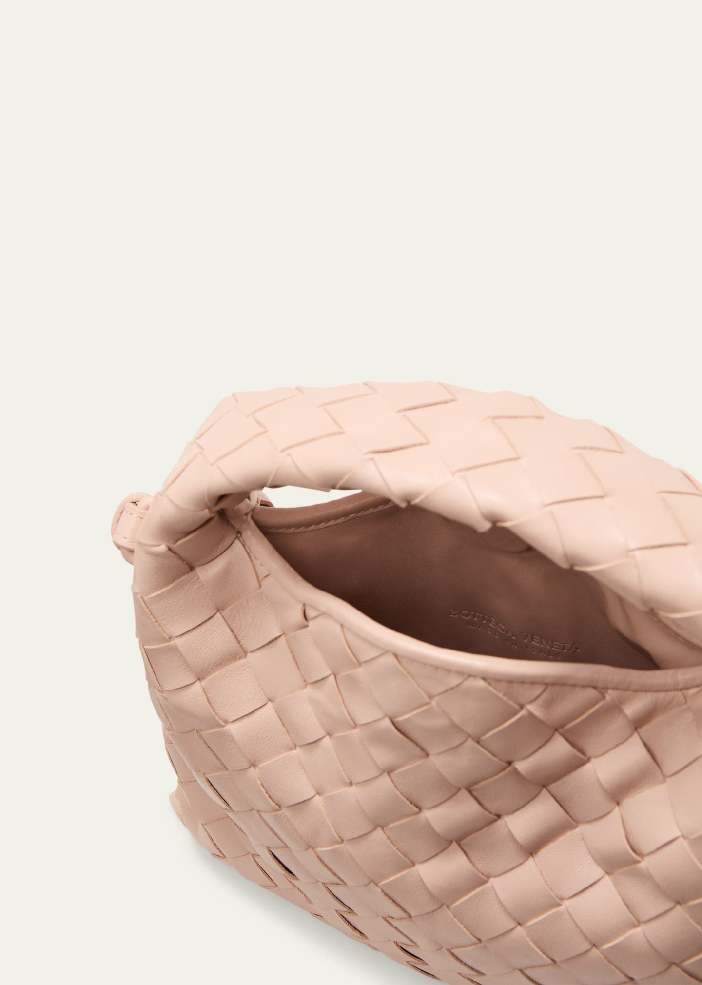 Hop Mini intrecciato Hobo Bag - 4