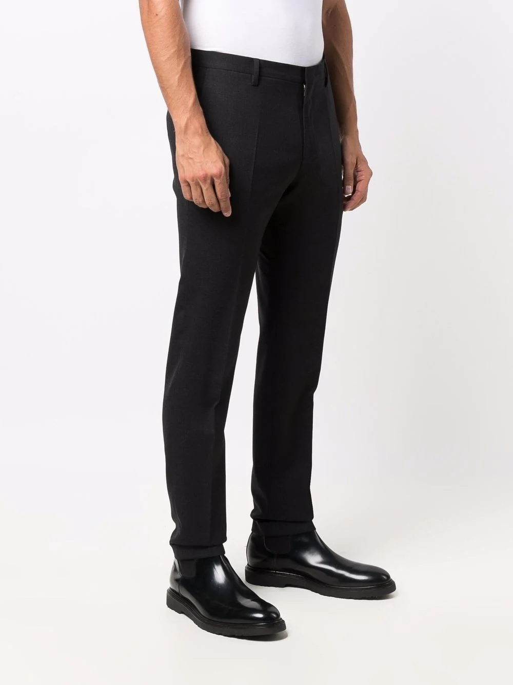 slim-fit tailored trousers - 3