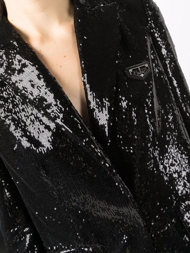 sequin에 의하여 embellished blazer 5
