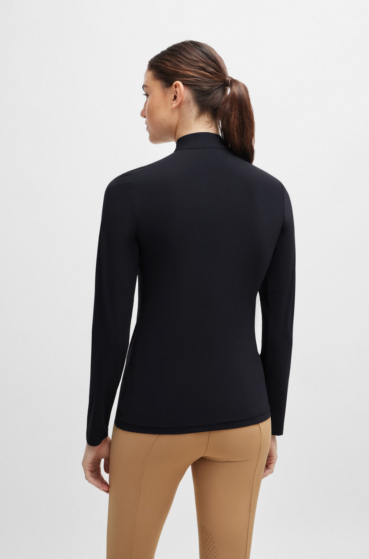 EQUESTRIAN SHOW TOP IN SUPER-STRETCH FABRIC - 4