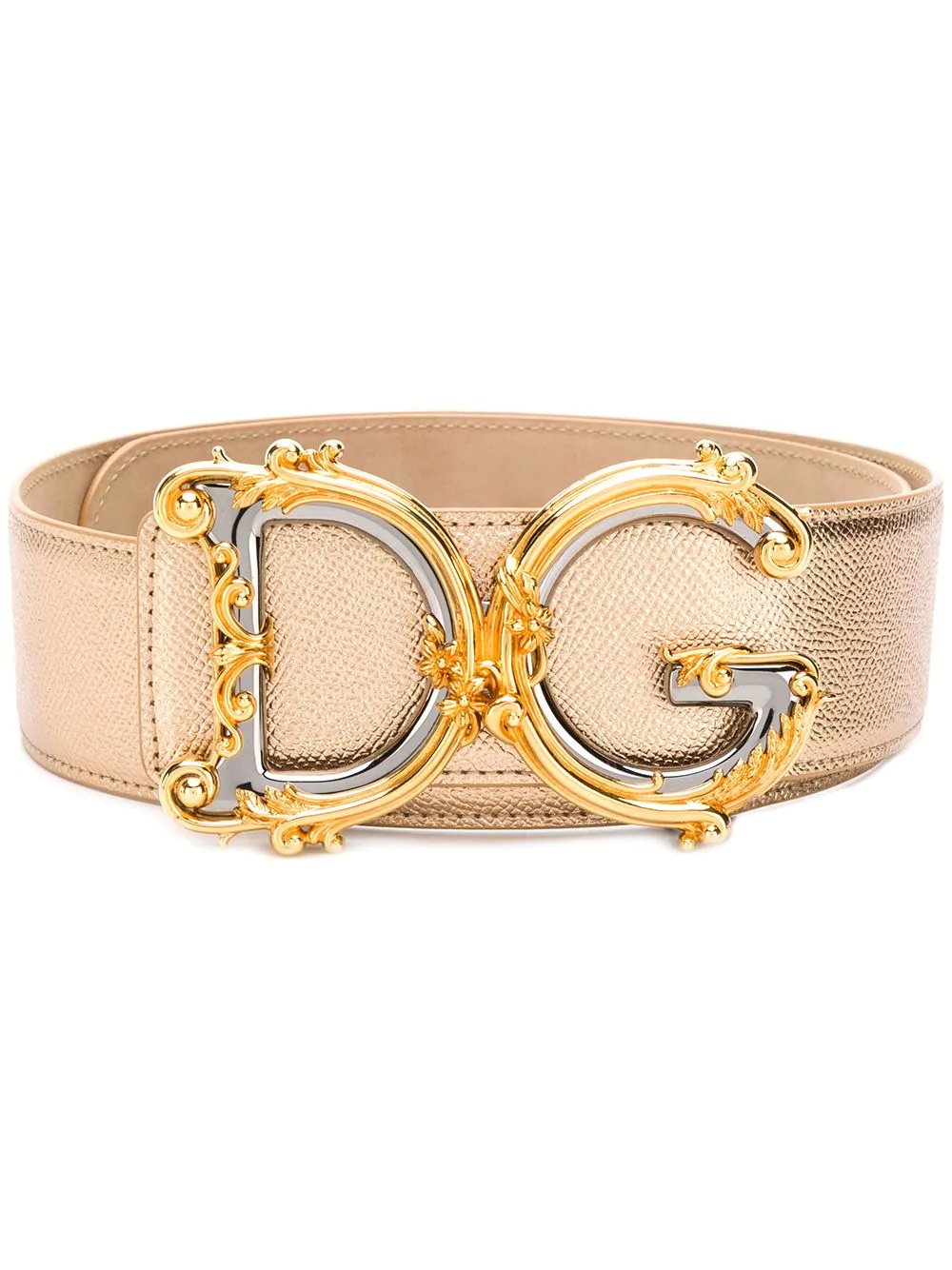 baroque DG logo belt - 1