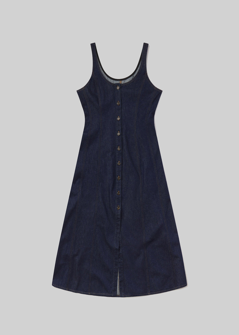 Farrow Denim Dress In Omni 1