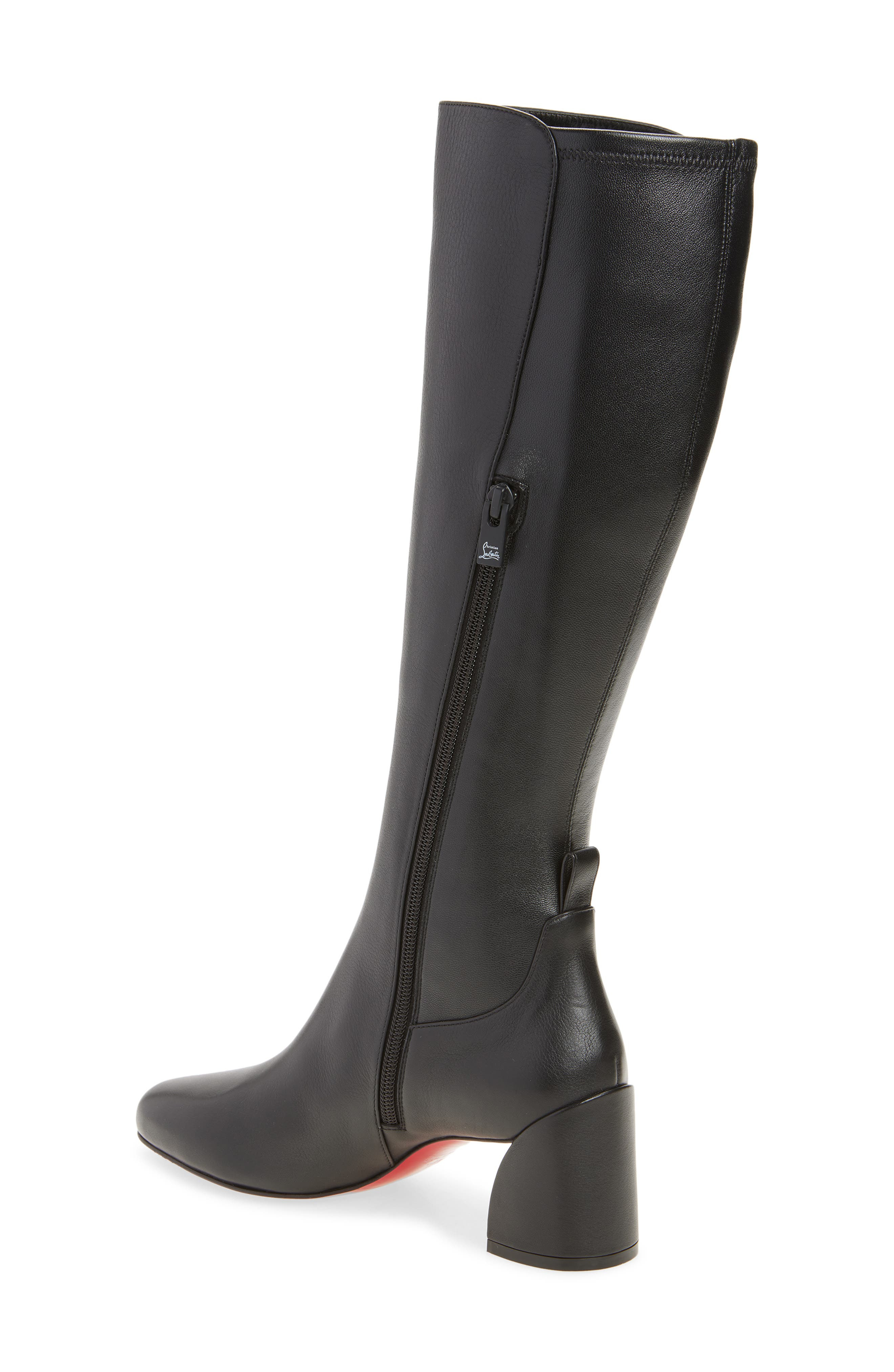 Christian Louboutin Jane Knee High Boot in Black at Nordstrom - 2