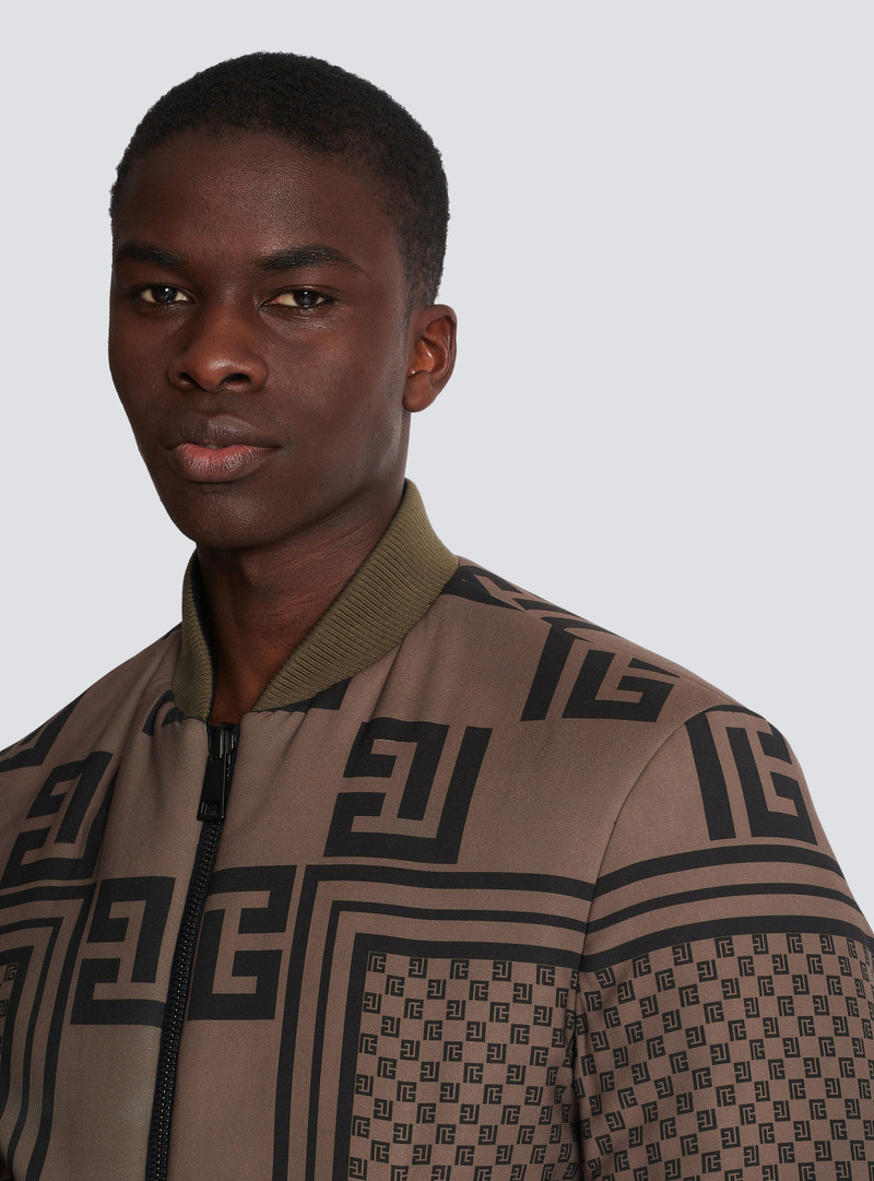 Reversible mini monogram bomber jacket 6